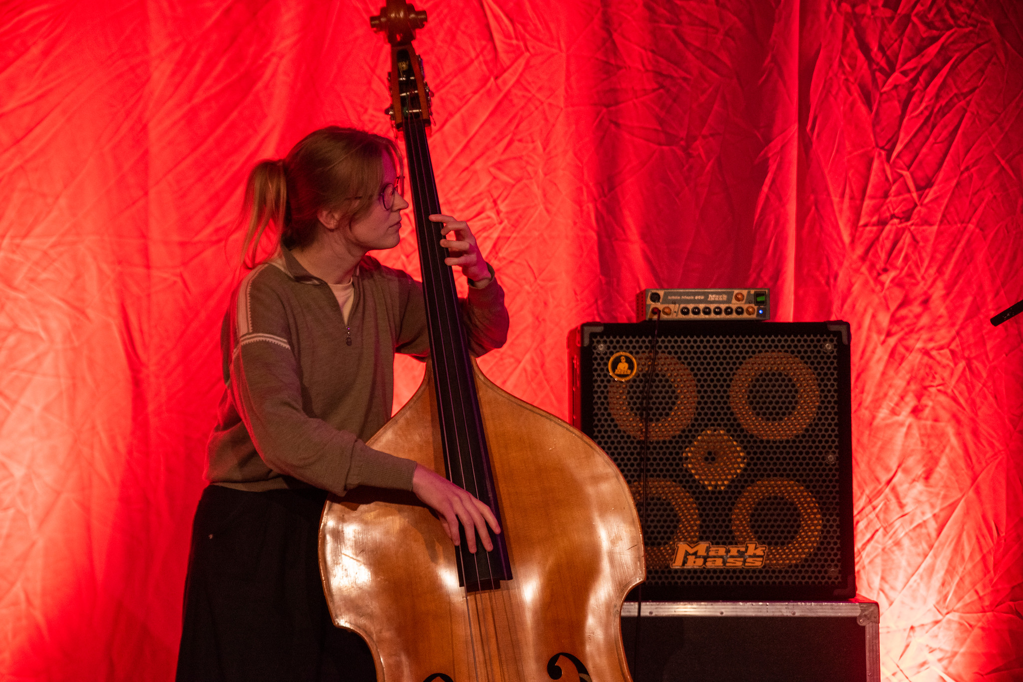 Oda Kristine Steinkopf jamming at Kroa, Moldejazz 2026 — jazz photo by Daniel Mège | All About Jazz