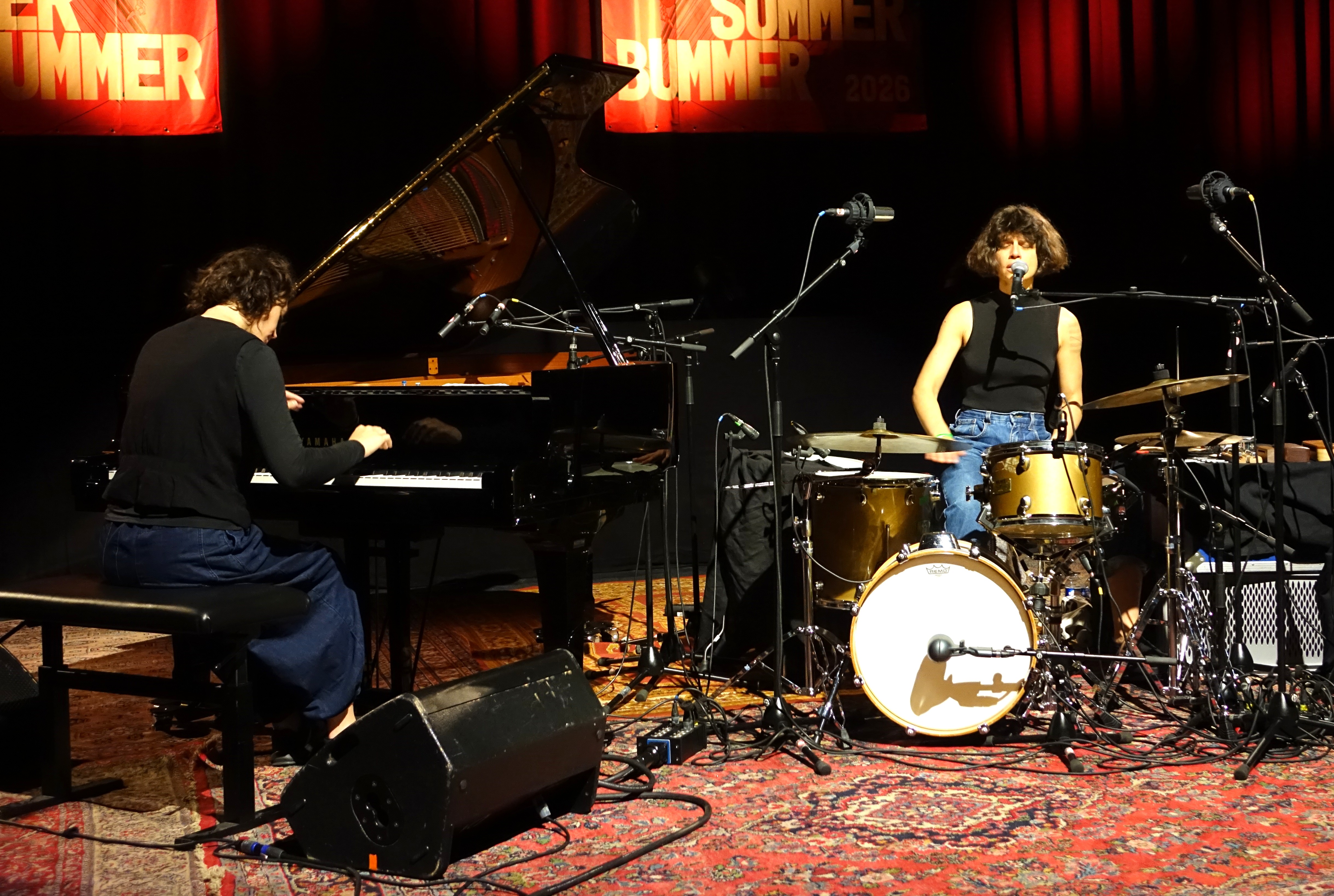 Marta Warelis and Mariá Portugal at Summer Bummer 2026 — jazz photo by John Sharpe | All About Jazz