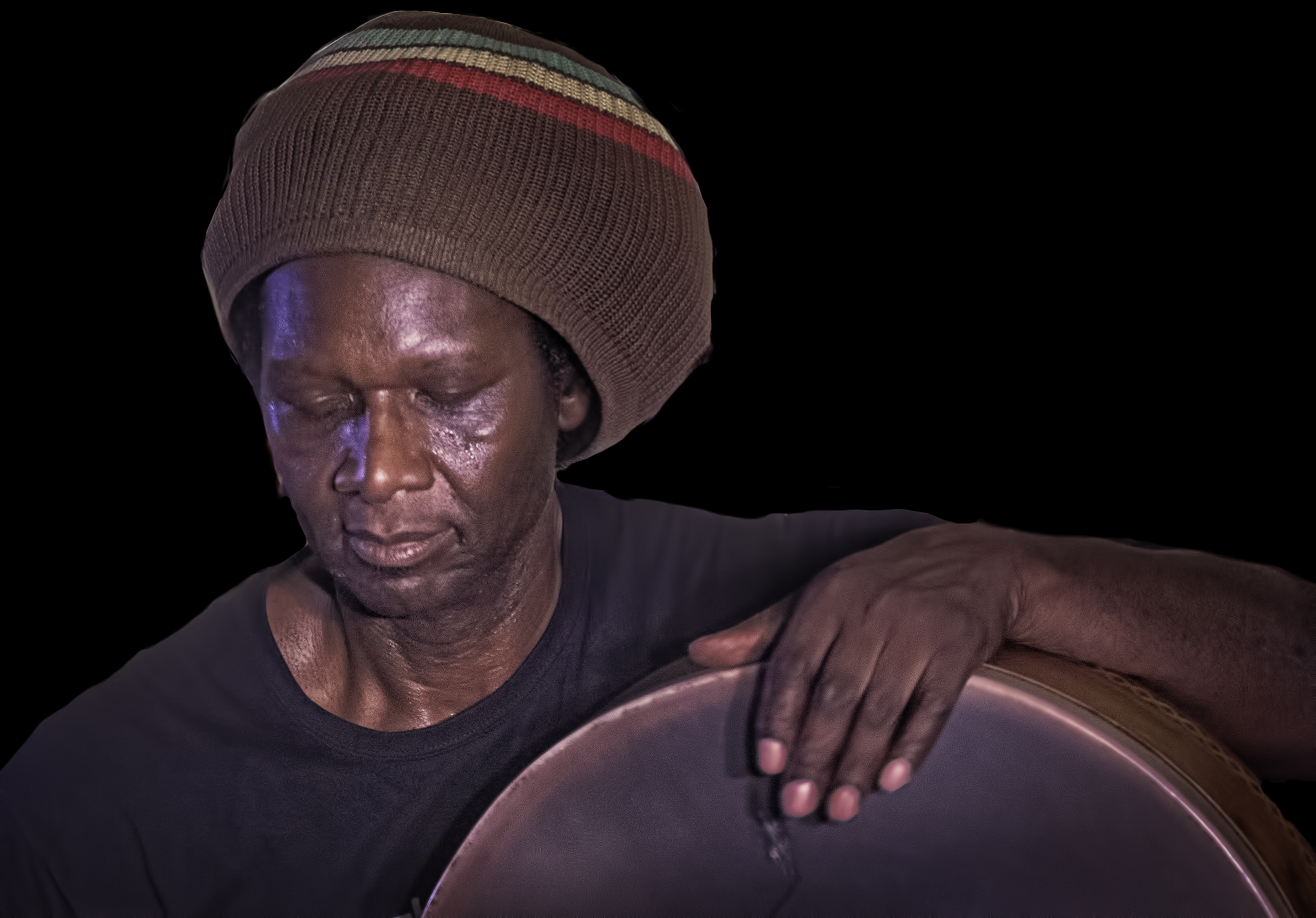 Hamid Drake with Karuna at the Guelph Jazz Festival 2019