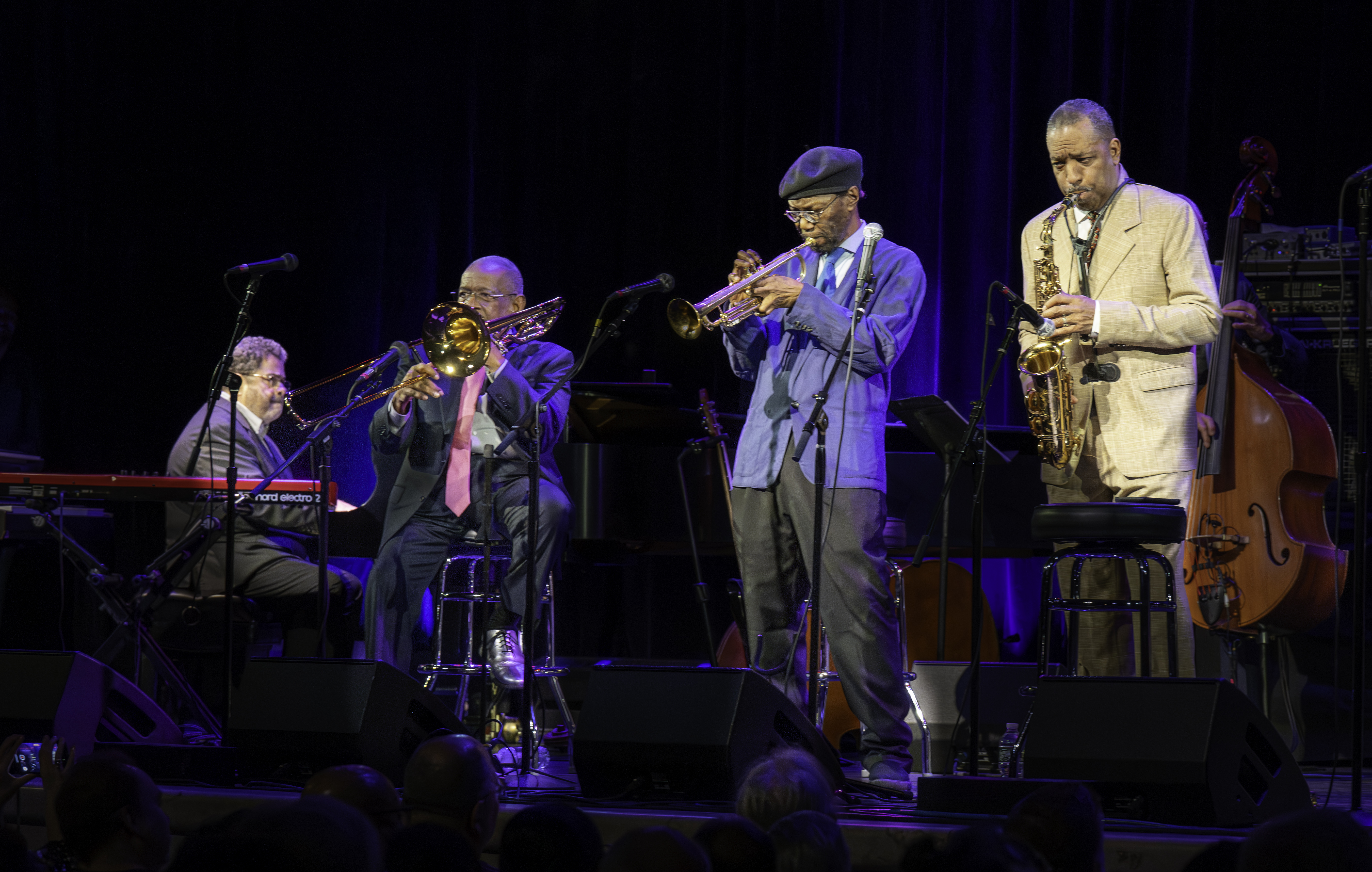 with Donald Harrison's Omniverse at the NYC Winter JazzFest 2024