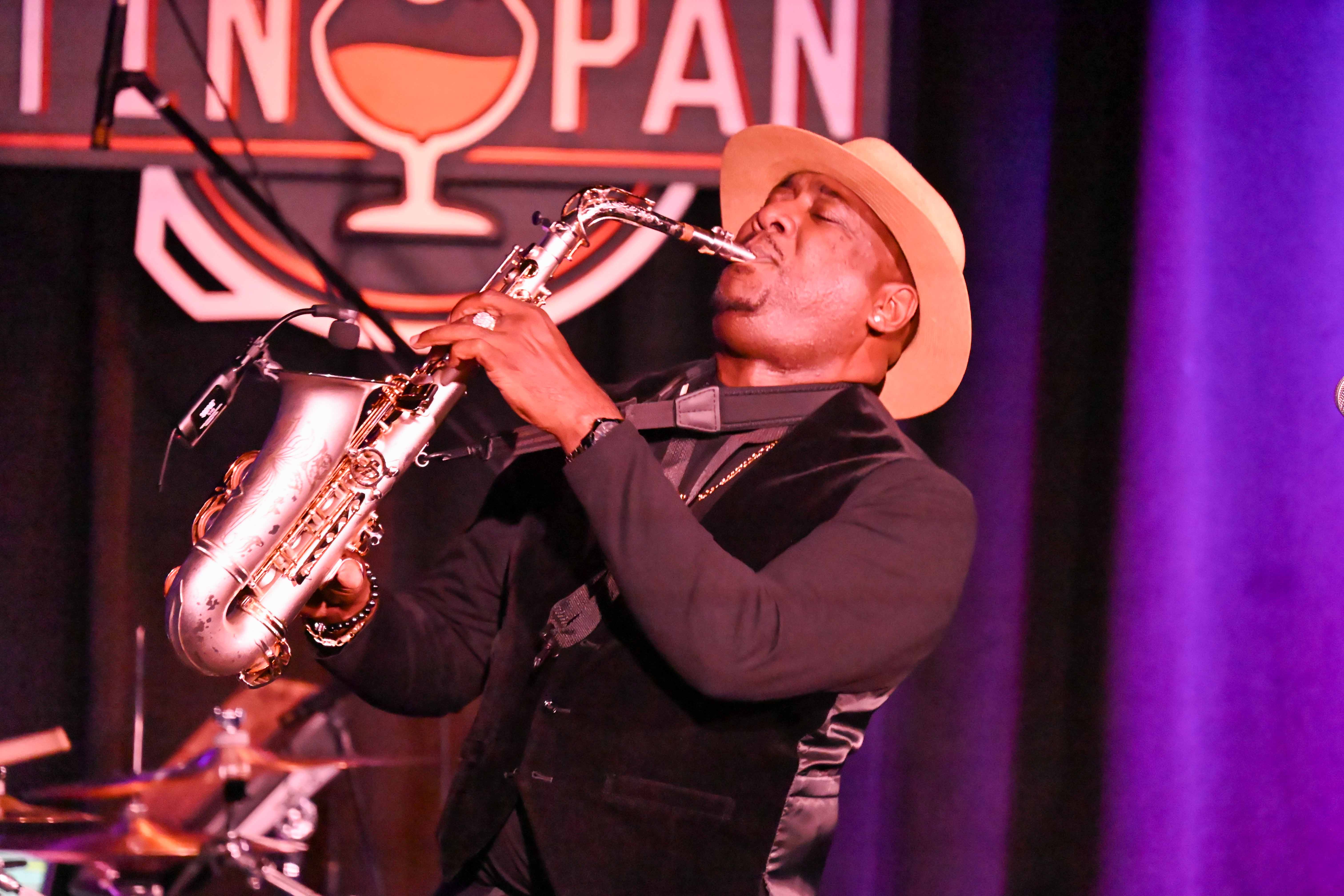 Tony Exum Jr - tenor & soprano sax