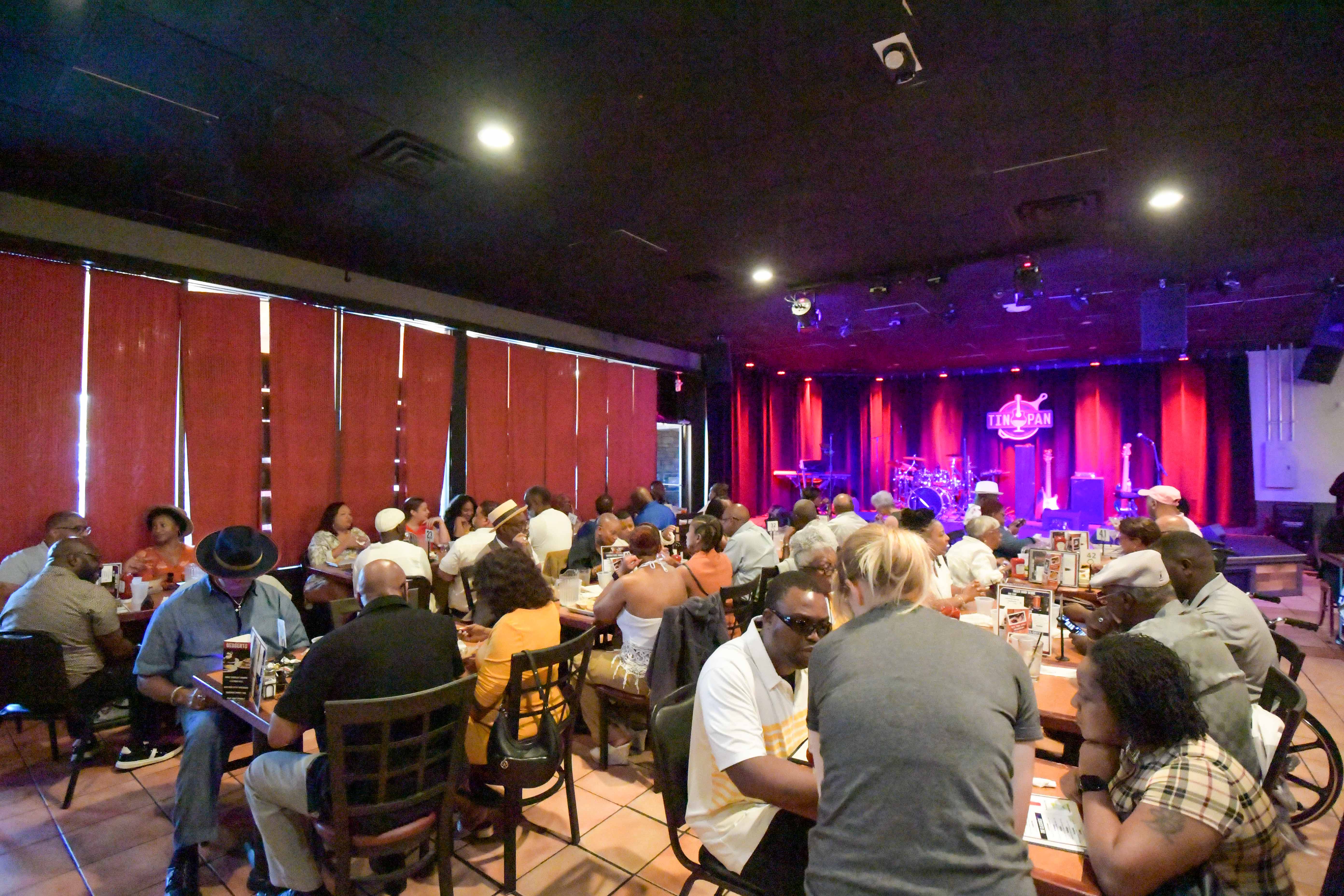 jazz fans at The Tin Pan