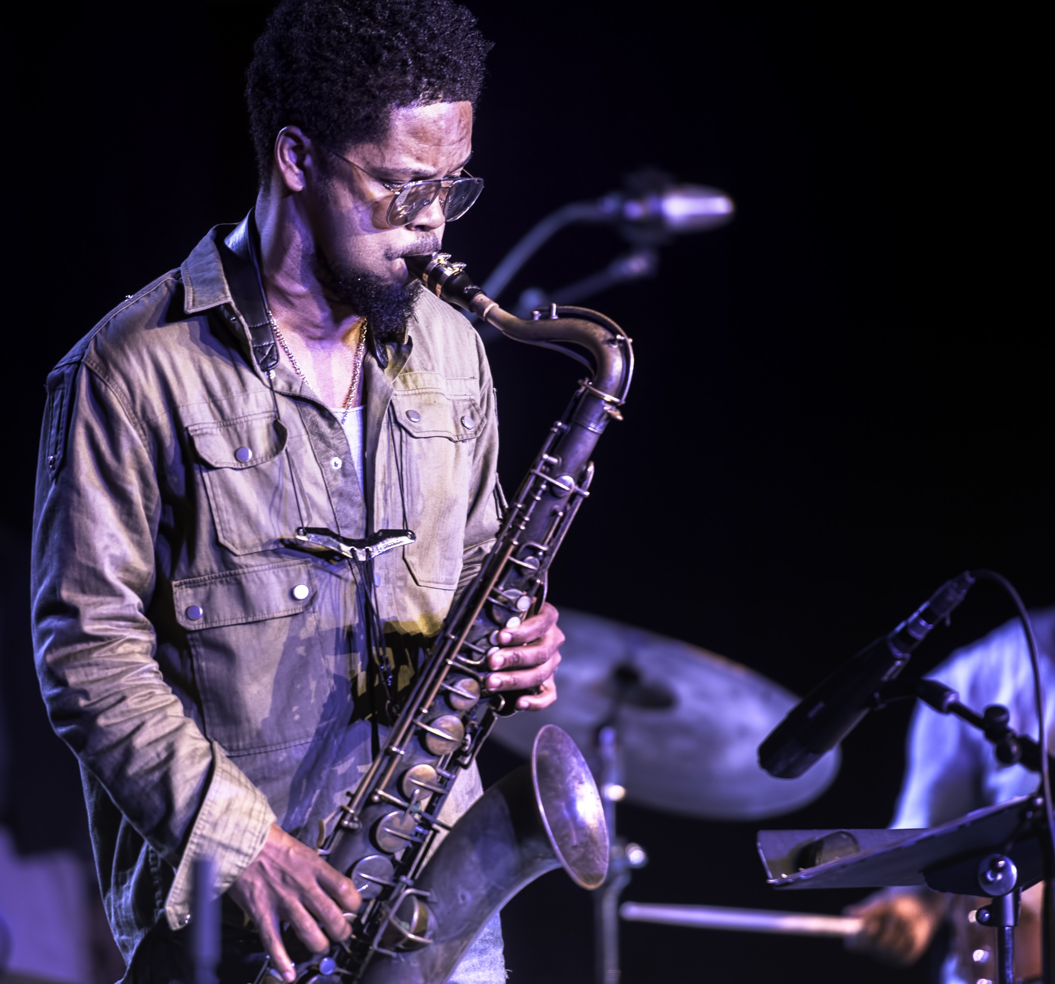 Mark Shim with the Vijay Iyer Sextet at the Monterey Jazz Festival