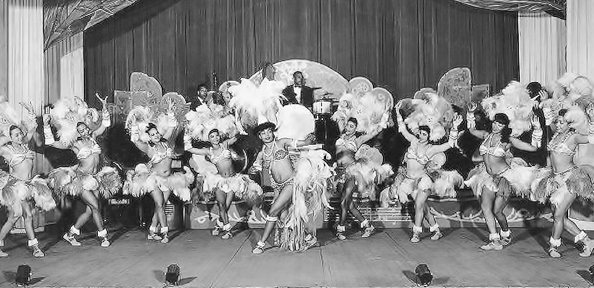 Harlem In Havana Revue Dancers and Orchestra — jazz photo by Arthur R George | All About Jazz