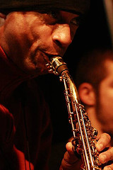 Ernie Odoom with "Lebocal" at Catalyse, Geneva, Switzerland, 2005