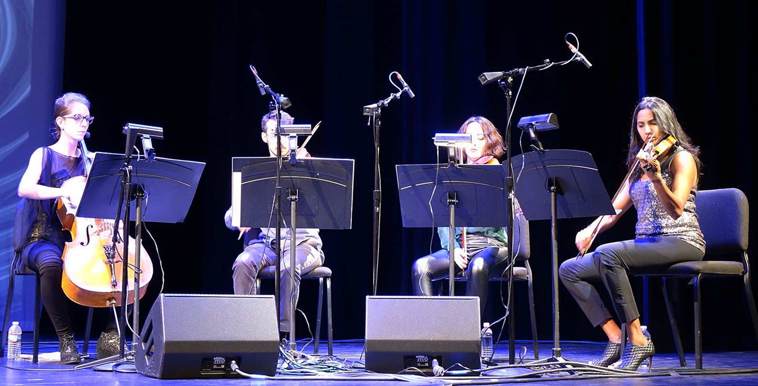 RedKoral String Quartet with Golden Quartet at Match 2017