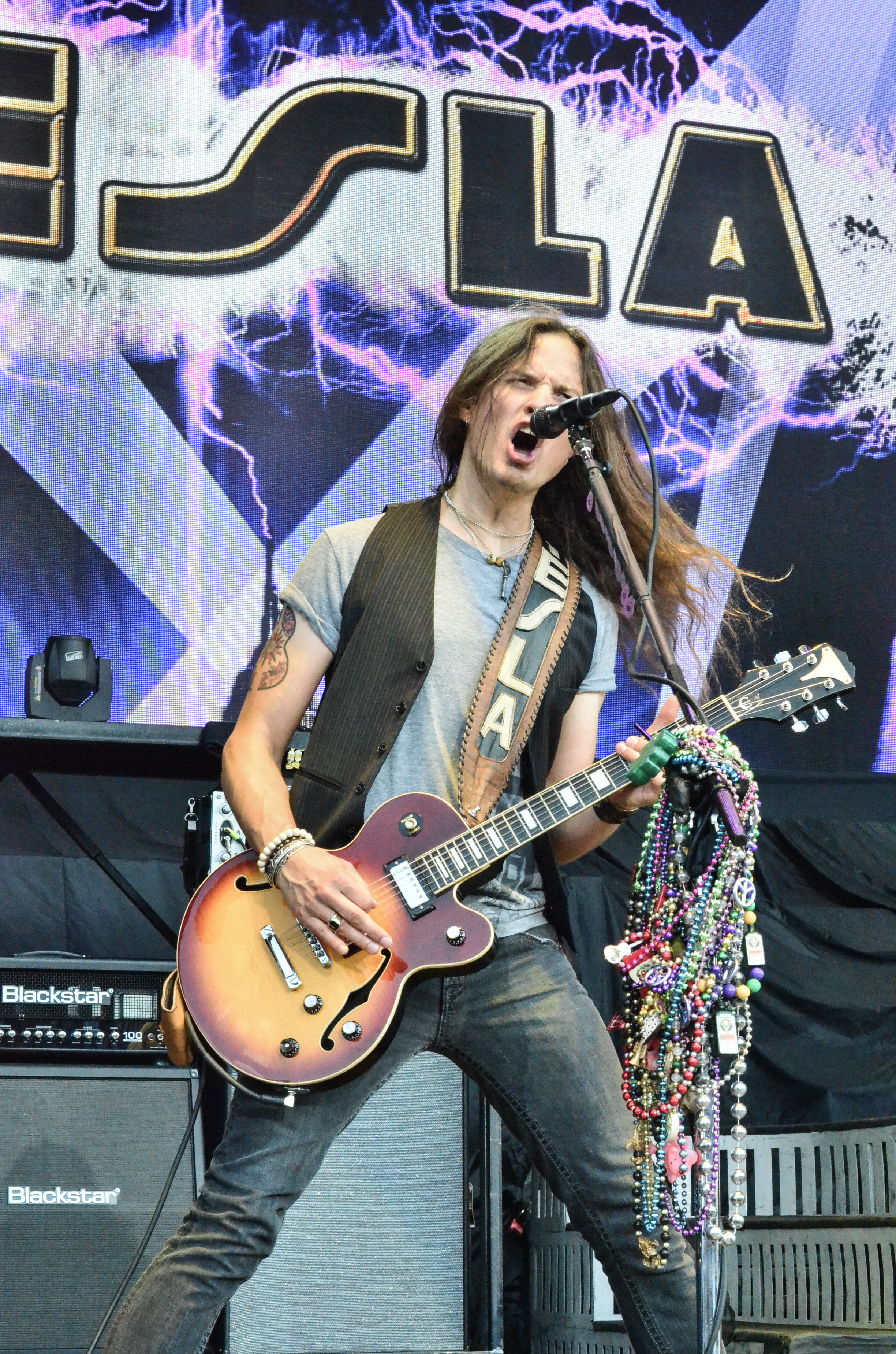 Tesla at Nikon at Jones Beach Theater on 7-23-2015