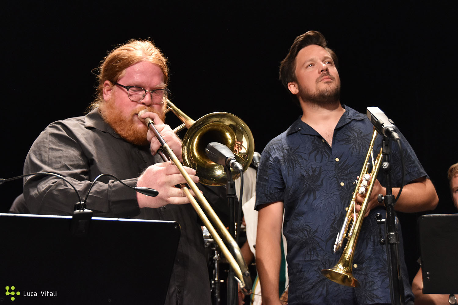 Mats Äleklint and Thomas Johansson (Paal Nilssen – Love XL Unit, Ethiobraz Edition)