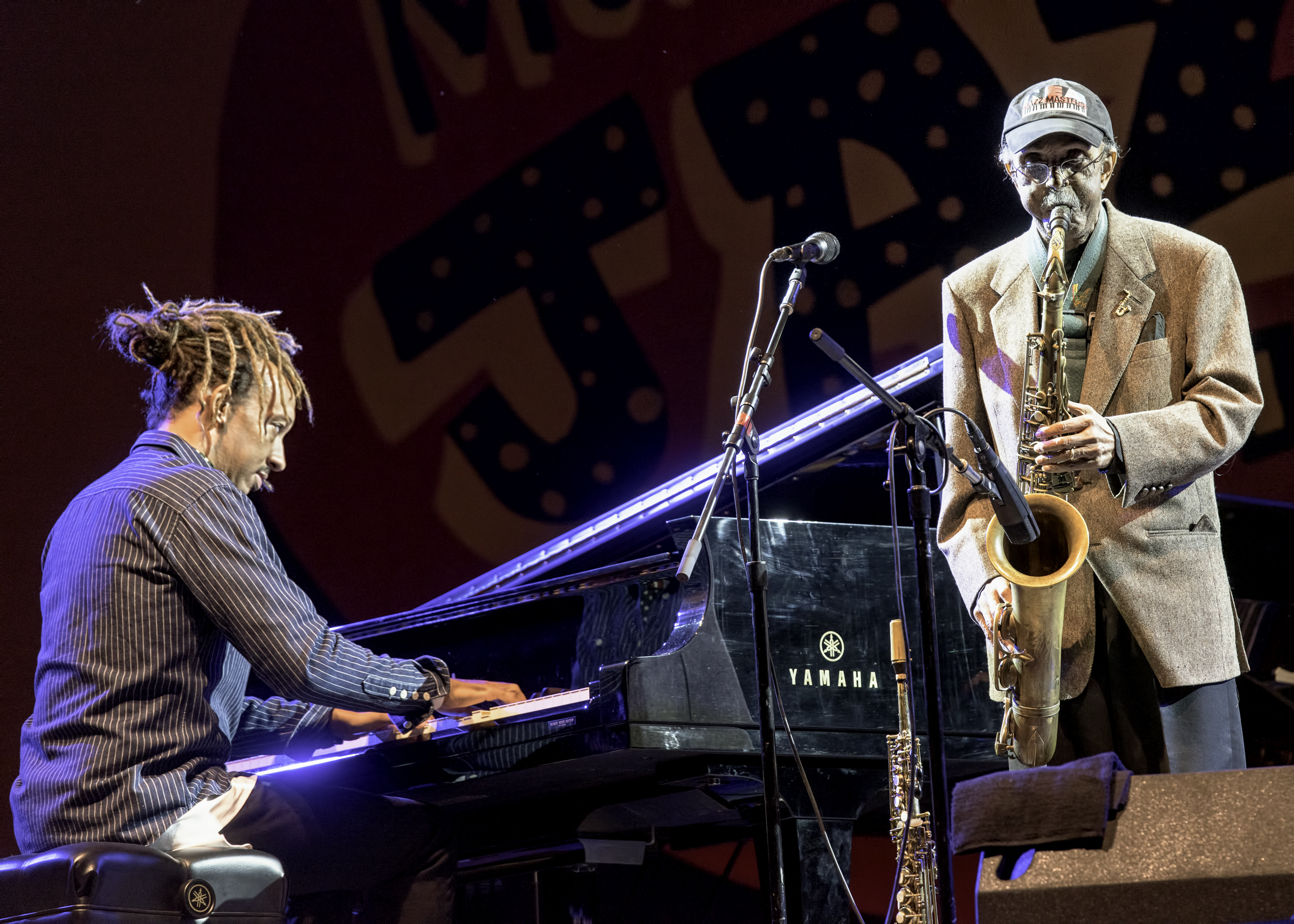 Gerald Clayton and Jimmy Heath with A Tribute to Sonny Rollins at the Monterey Jazz Festival