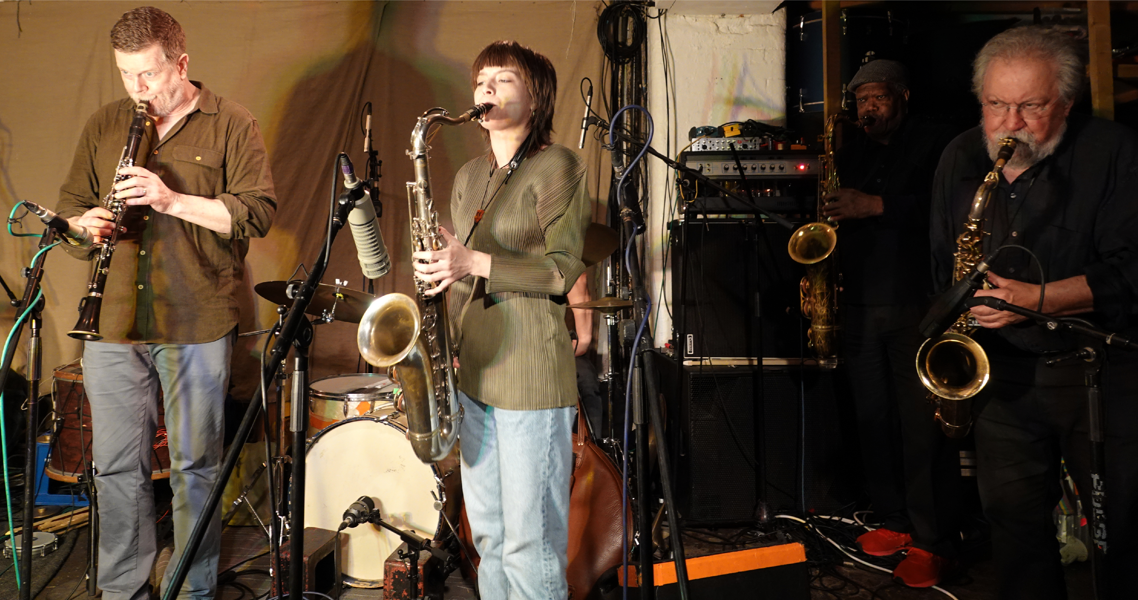 Ken Vandaermark, Zoh Amba, & Evan Parker at Cafe Oto Peter Brotzmann Tribute