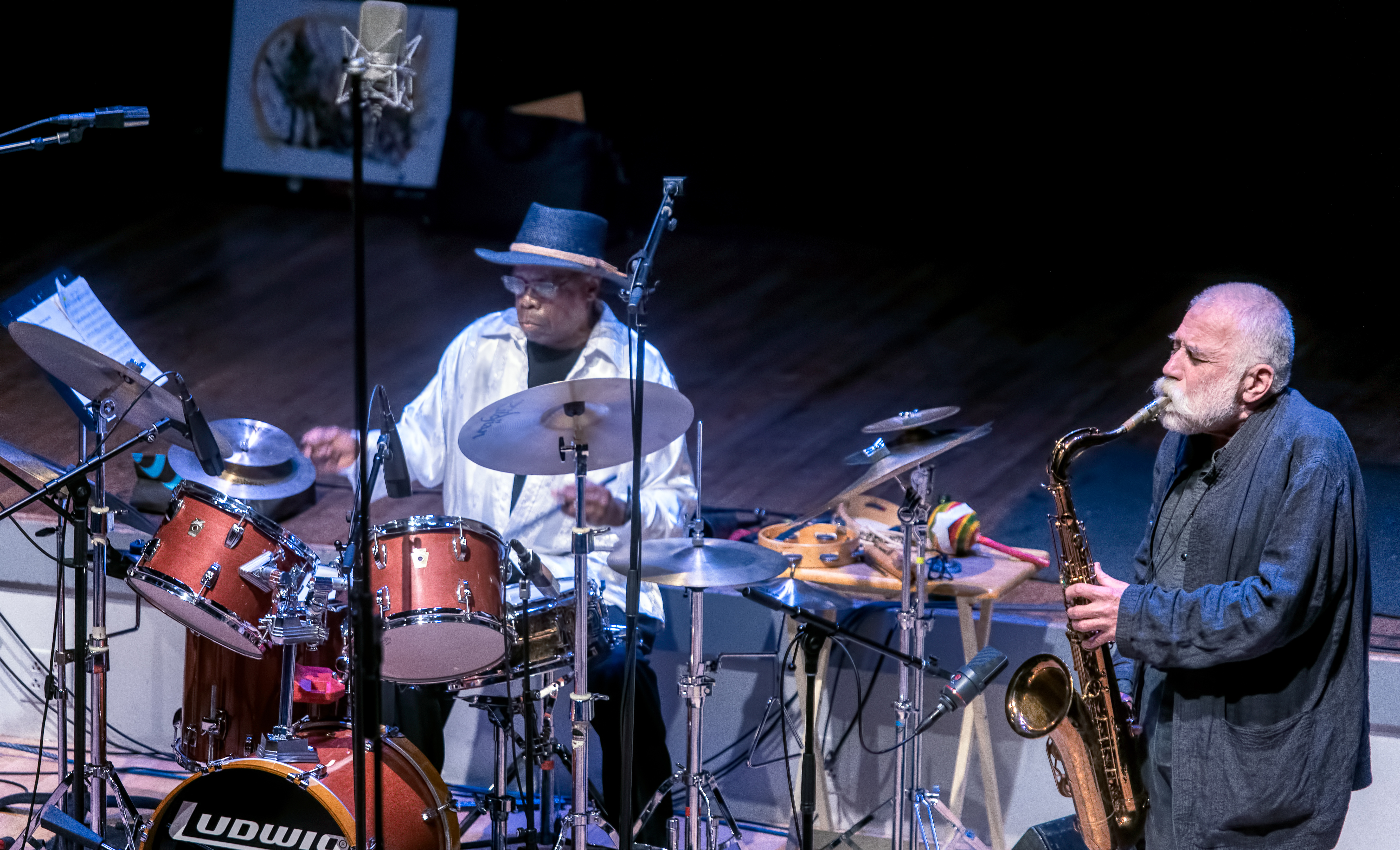 Andrew Cyrille and Peter Brötzman At the Vision Festival 2019