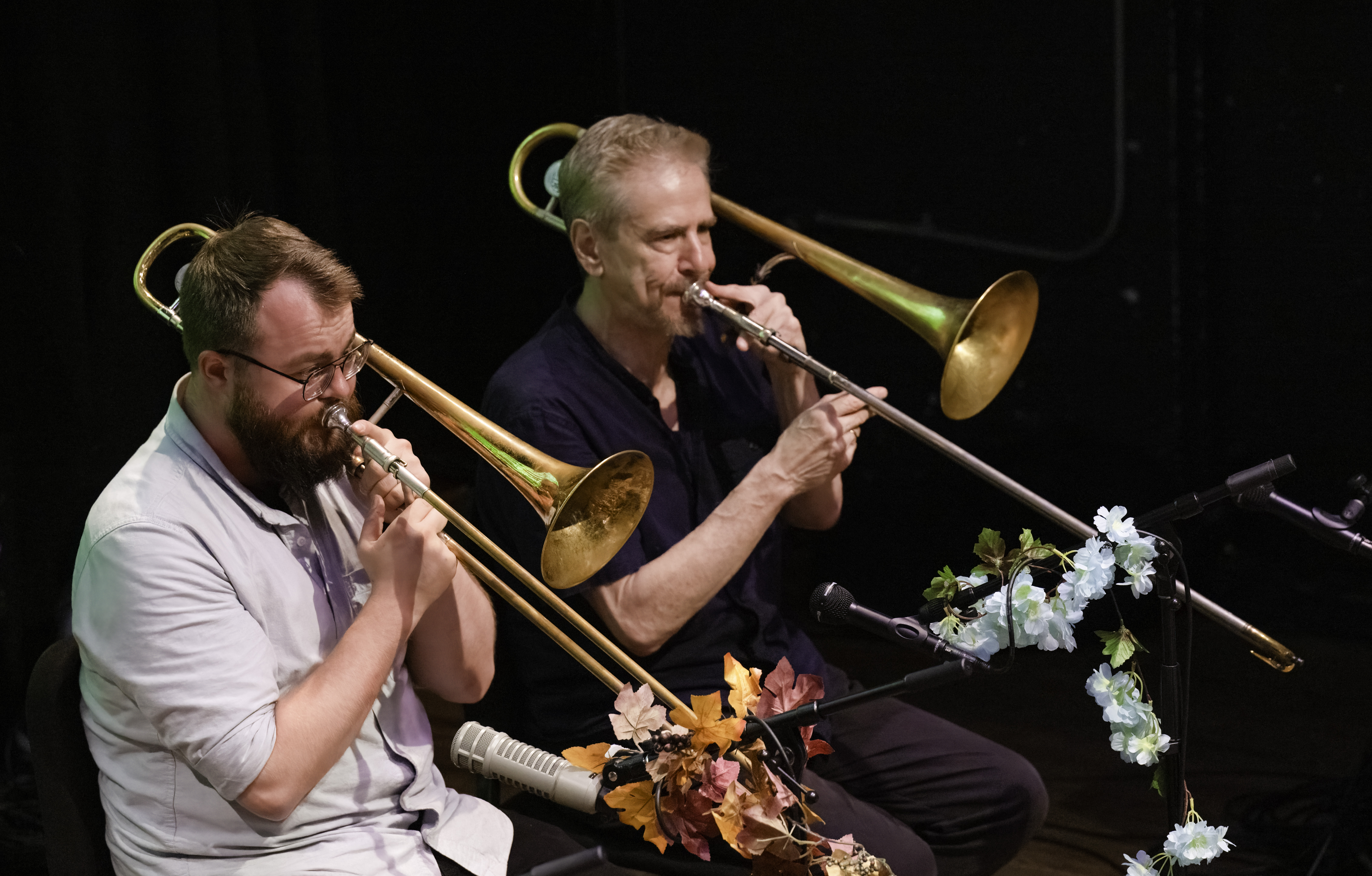 Colin Babcock and Steve Swell Celebrating William Parker at the Vision Festival 2024