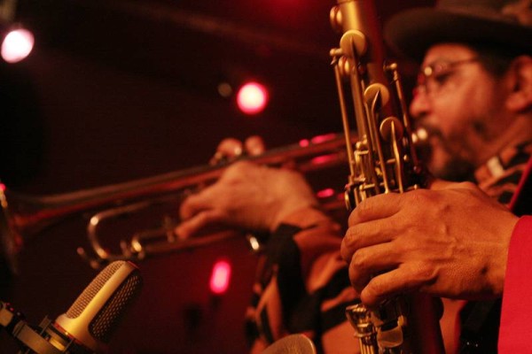 Rasul Siddick and the Ricky For's Handswith "Ricky Ford Quintet" at the Sunset, Paris, France 2006