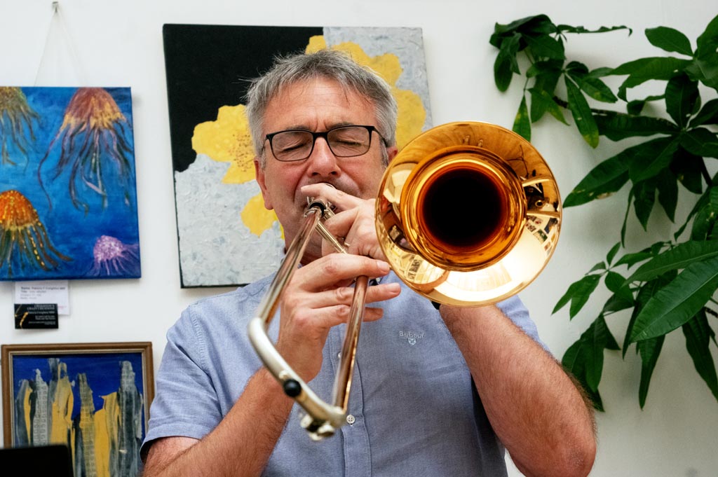 Geoff Mason Quartet Mulligan Brookmeyer Tribute — jazz photo by Brian O'Connor | All About Jazz