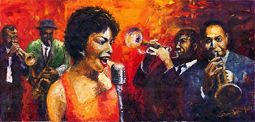 Jazz.Song.Oil on Canvas.40x80cm.2006