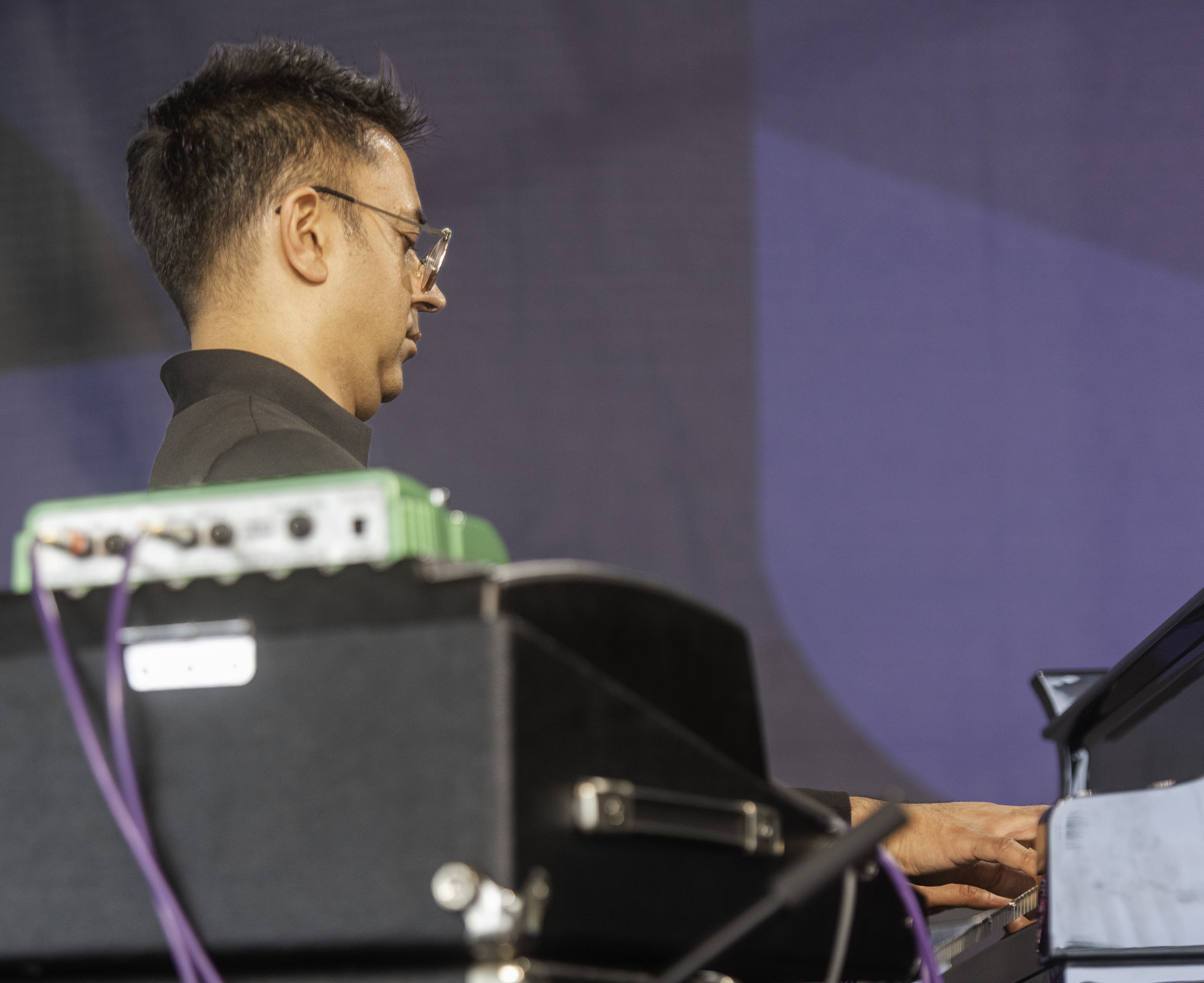 Vijay Iyer with Love in Exile at the Newport Jazz Festival 2023