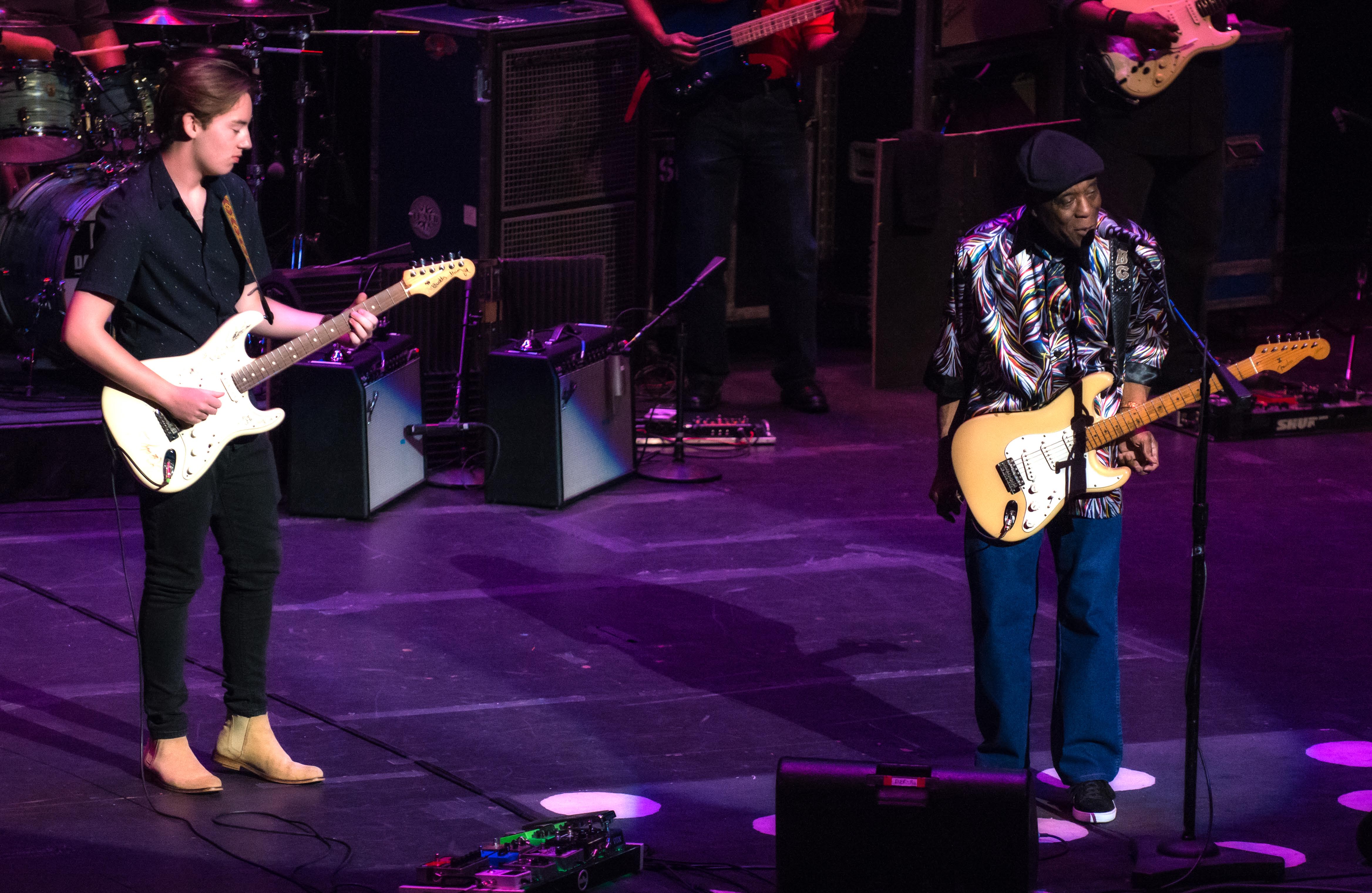 Buddy Guy and Quinn Sullivan