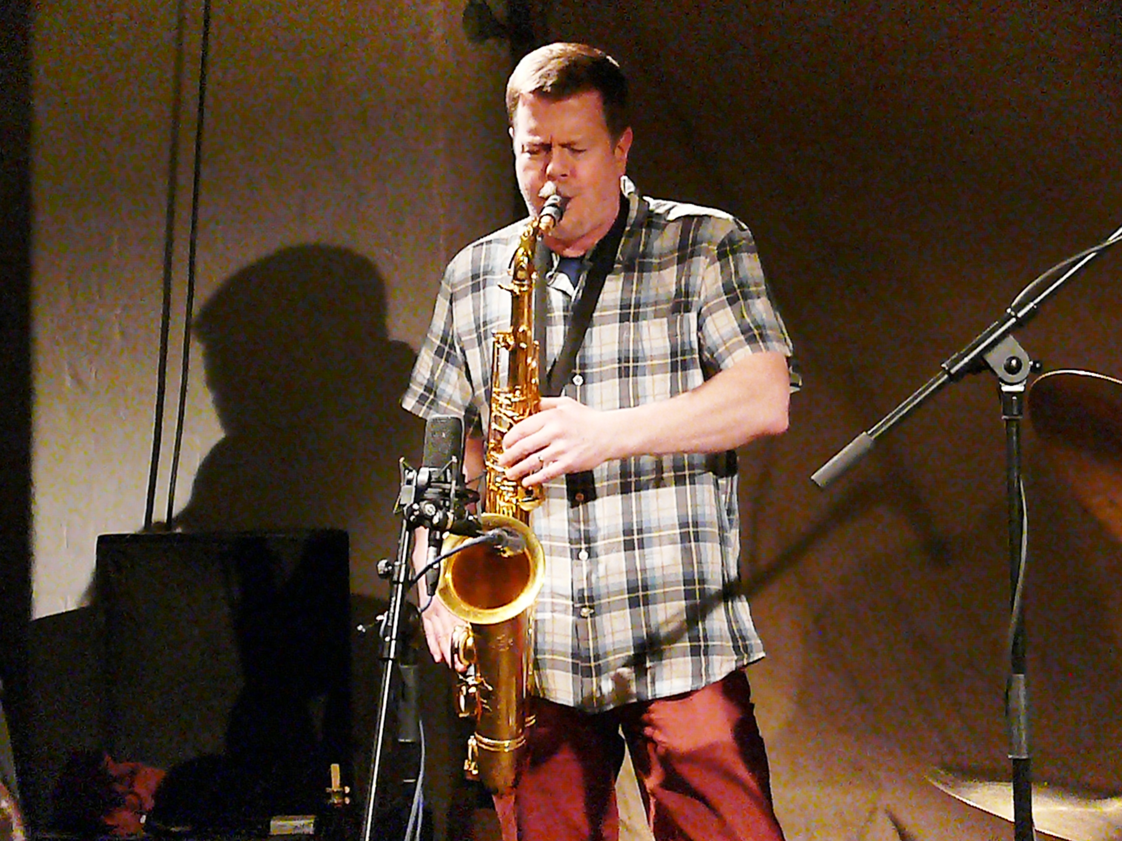 Ken Vandermark at Cafe Oto, London in March 2017