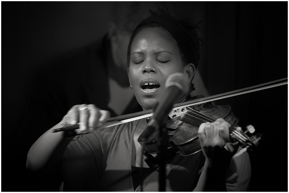 Regina Carter at Scullers Jazz Club in Boston, Massachusets