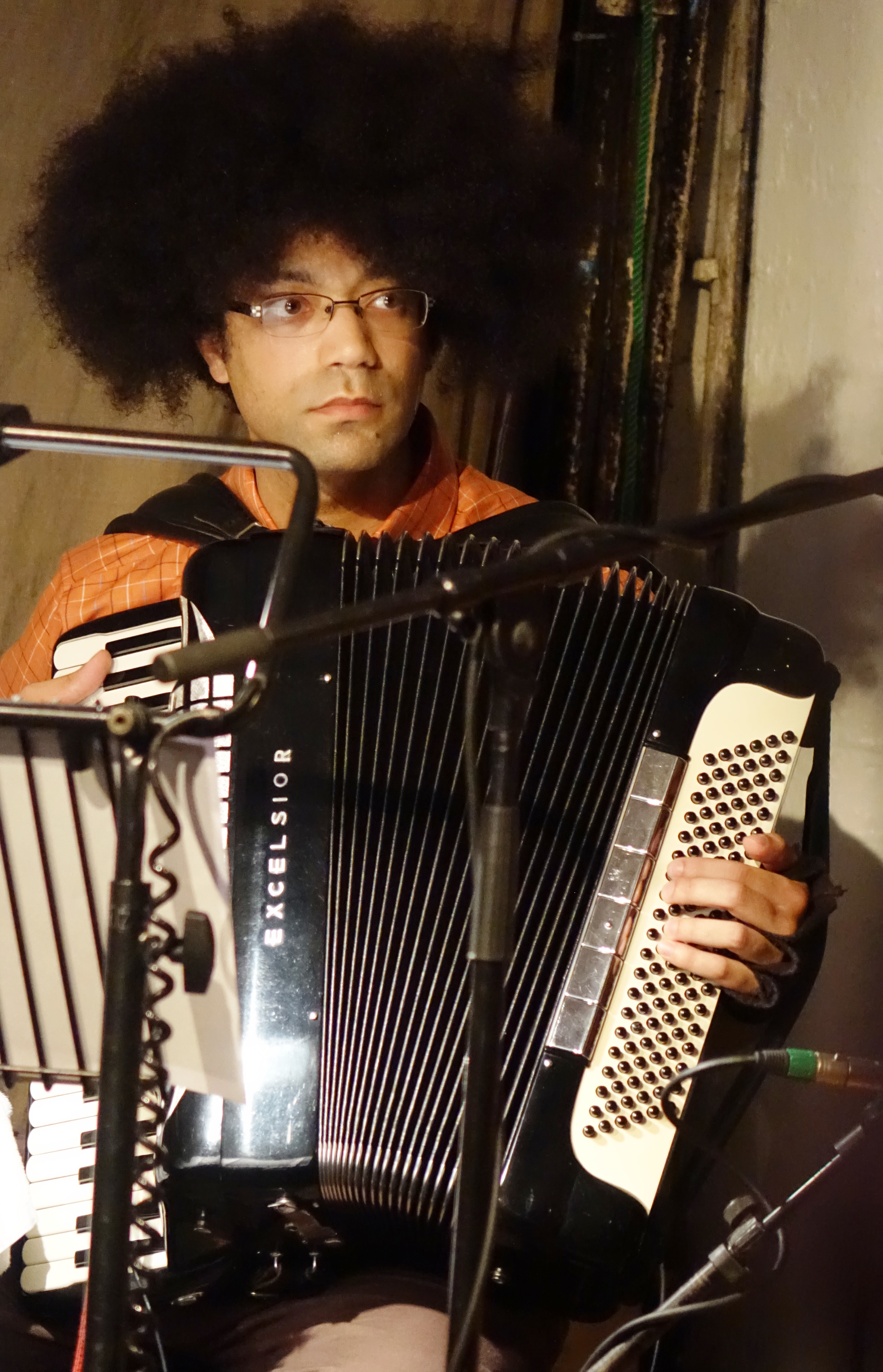 Adam Matlock at Cafe Oto, London in May 2018