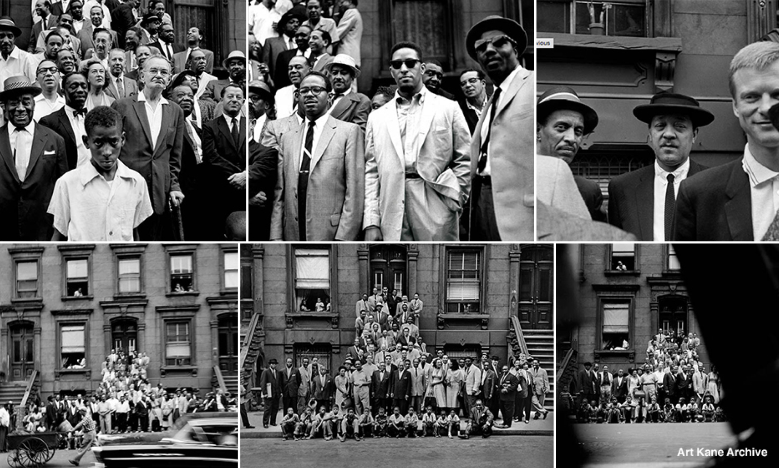 Art Kane Harlem 1958. Composizione Di Alcuni Scatti. Celebrazione Di Un Evento Irripetibile