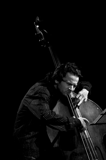 Michal Baranski of Wojciech Staroniewicz Quartet - Gdansk in Jan. 2008