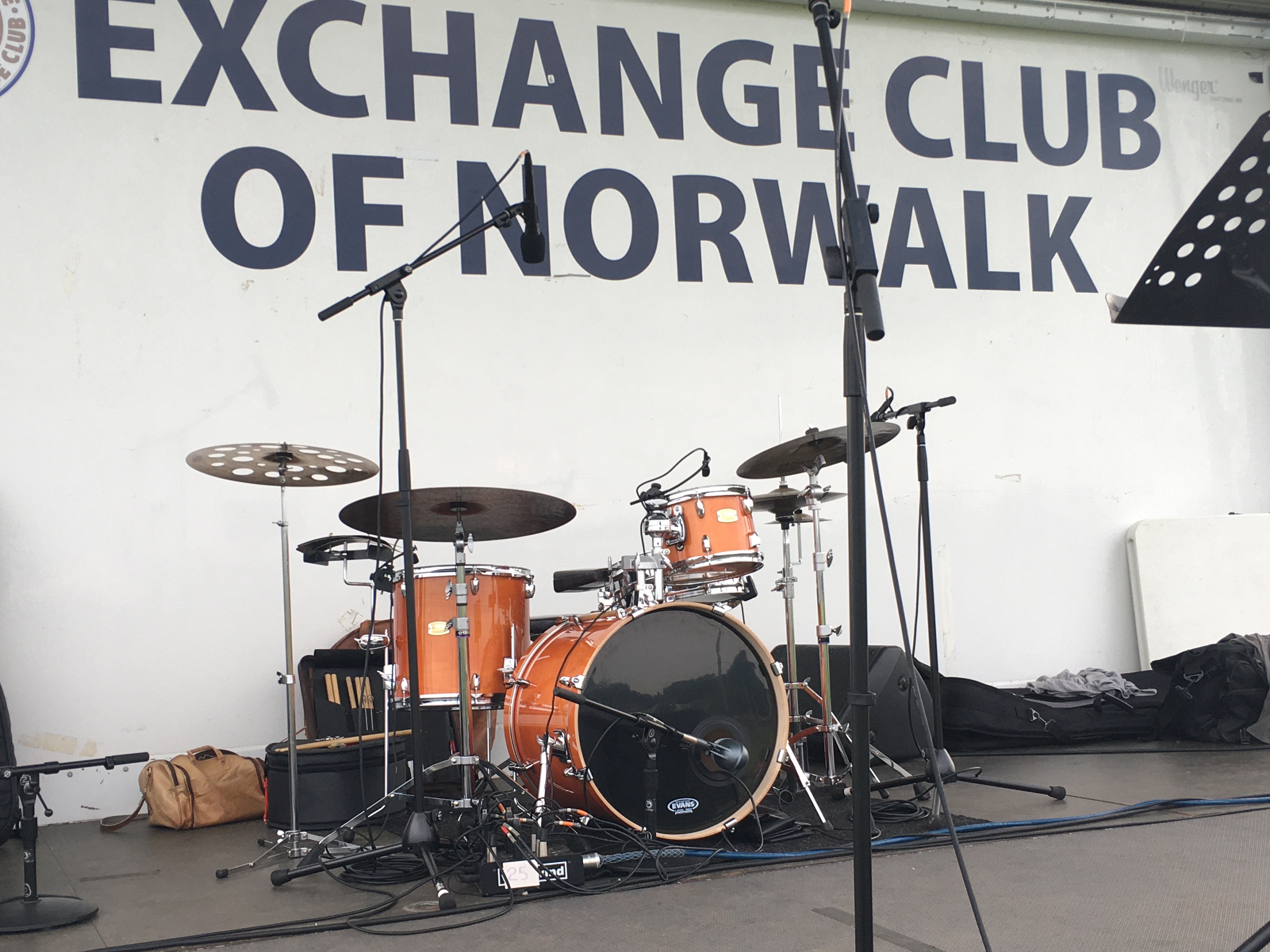 Sam Allen's Yamaha Drum Set