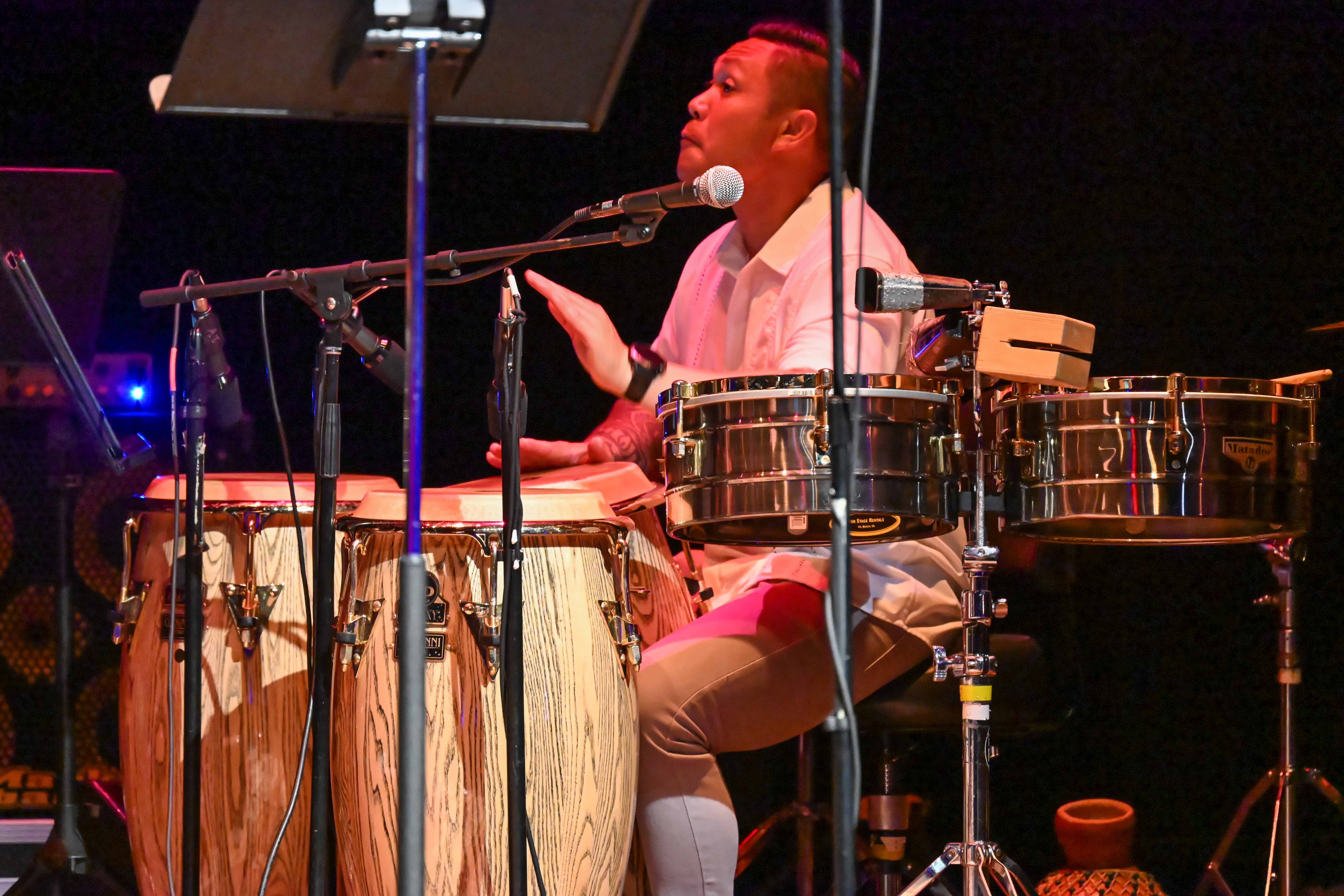 The Latin Jazz Conspiracy - percussions