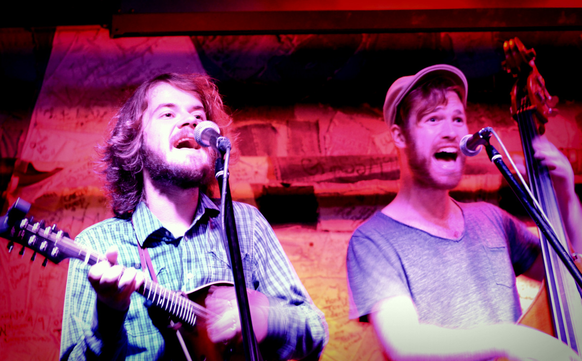 Mustered Courage at Hill Country Bbq in Nyc on 7-28-14.