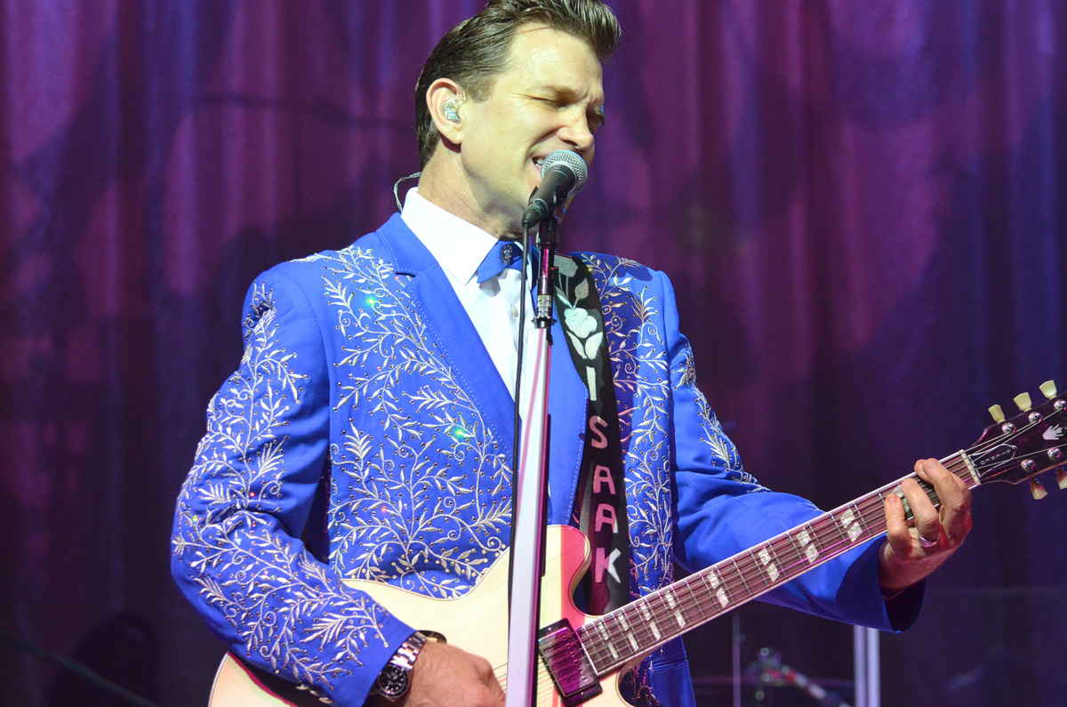 Chris Isaak Performs at the Nycb Theatre at Westbury on 9-7-14.