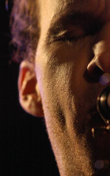 Chris Speed with the "Jim Black - Alasnoaxis" at the Sud Des Alpes, Amr, Geneva, Switzerland, April 2006