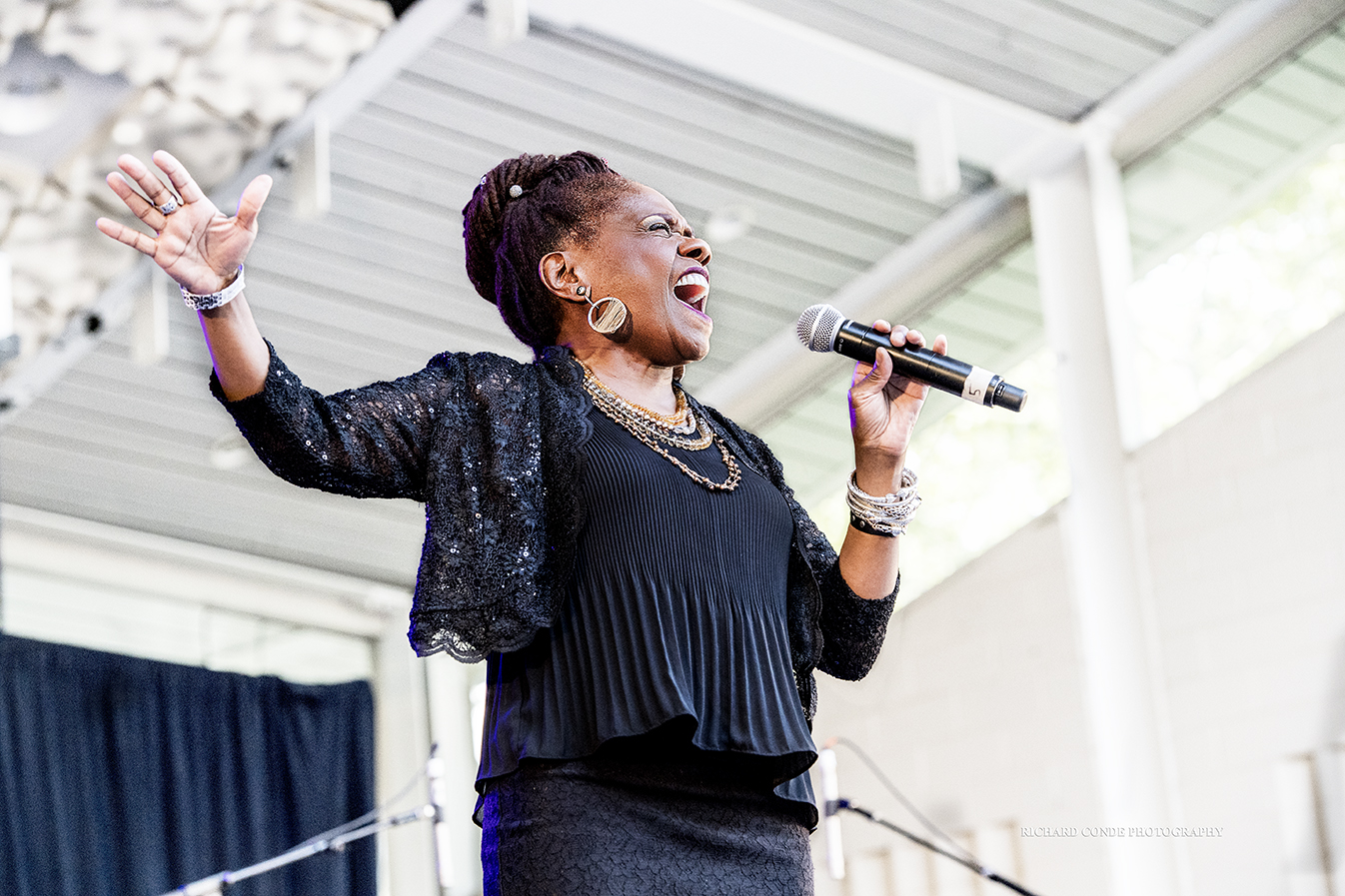 Catherine Russell at the 2018 Charlie Parker Jazz Festival