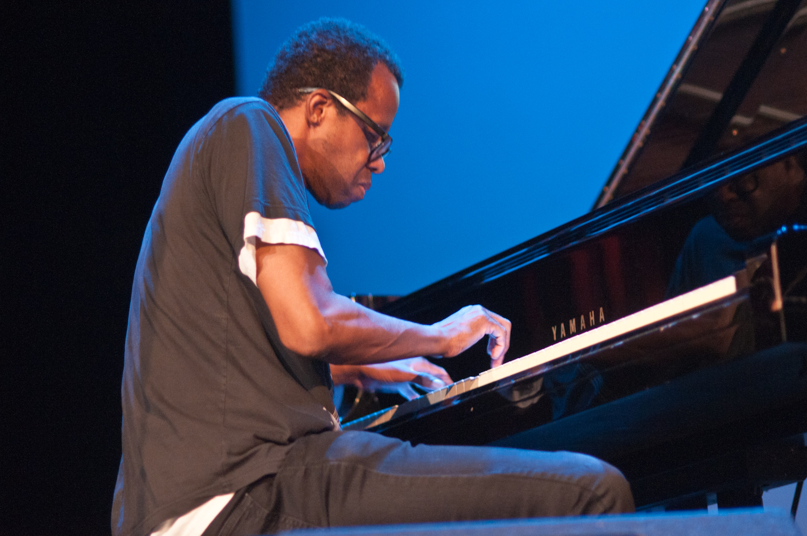 Matthew Shipp in Duo with Evan Parker at the Vision Festival 2011