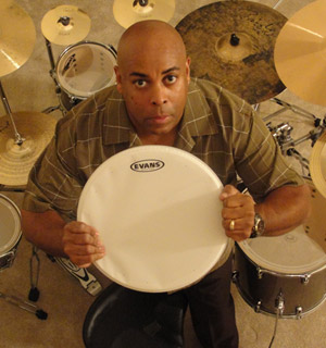 Larry Washington Evans Drum Head Artist