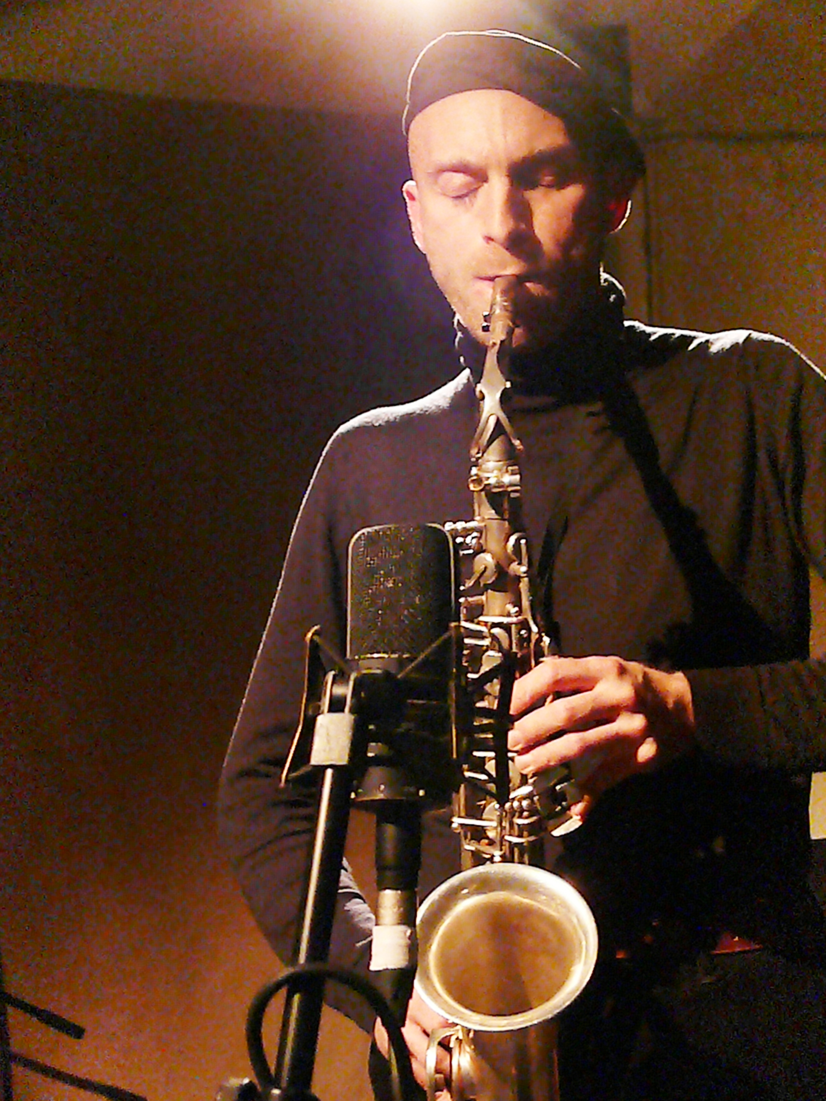 Seymour Wright at Cafe Oto, London in December 2016