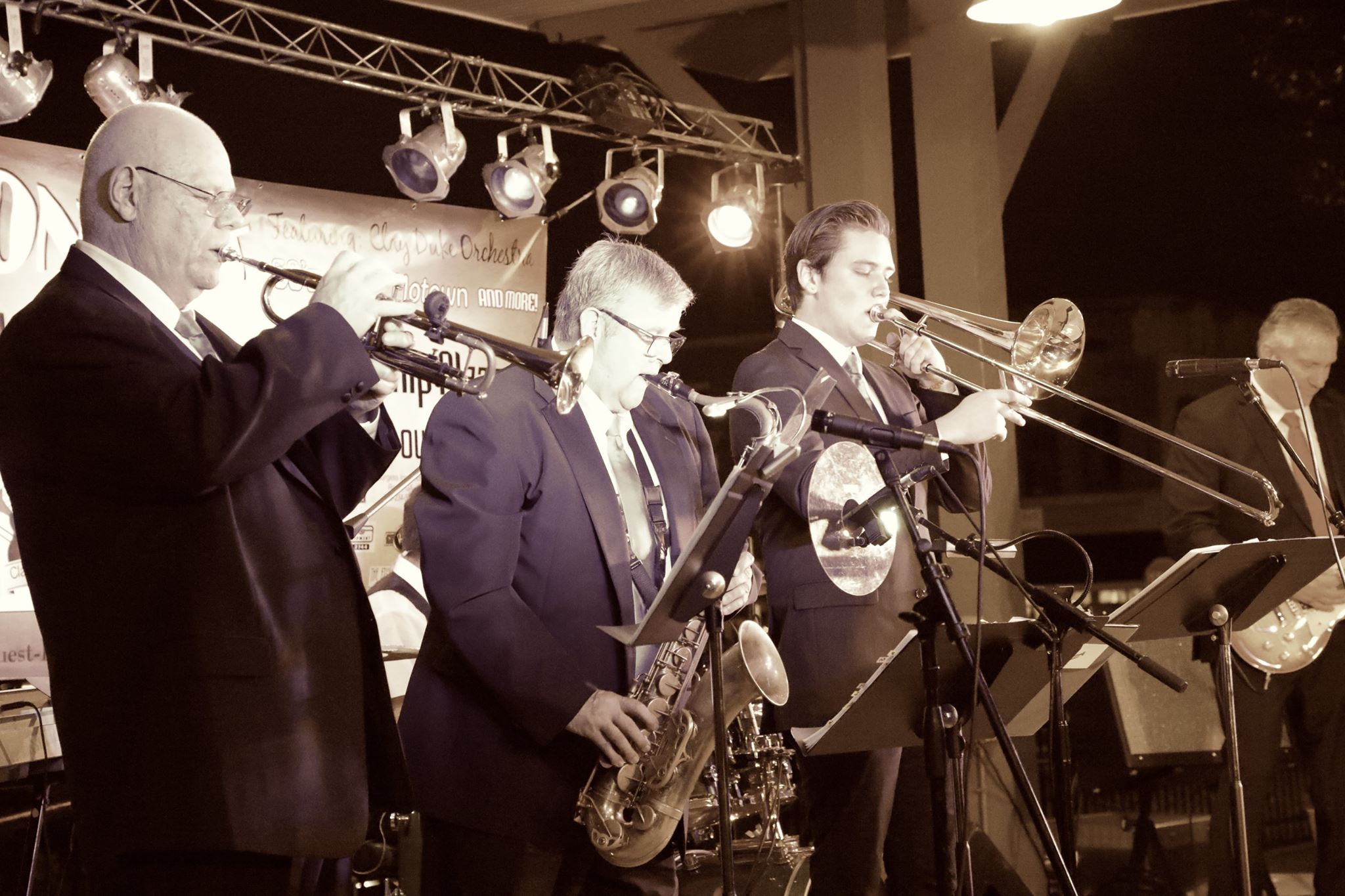 Clay Duke Orchestra (rock band) horn section