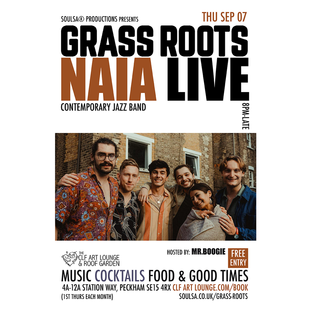 Grass Roots With Naia (live) + Dj Mr.boogie