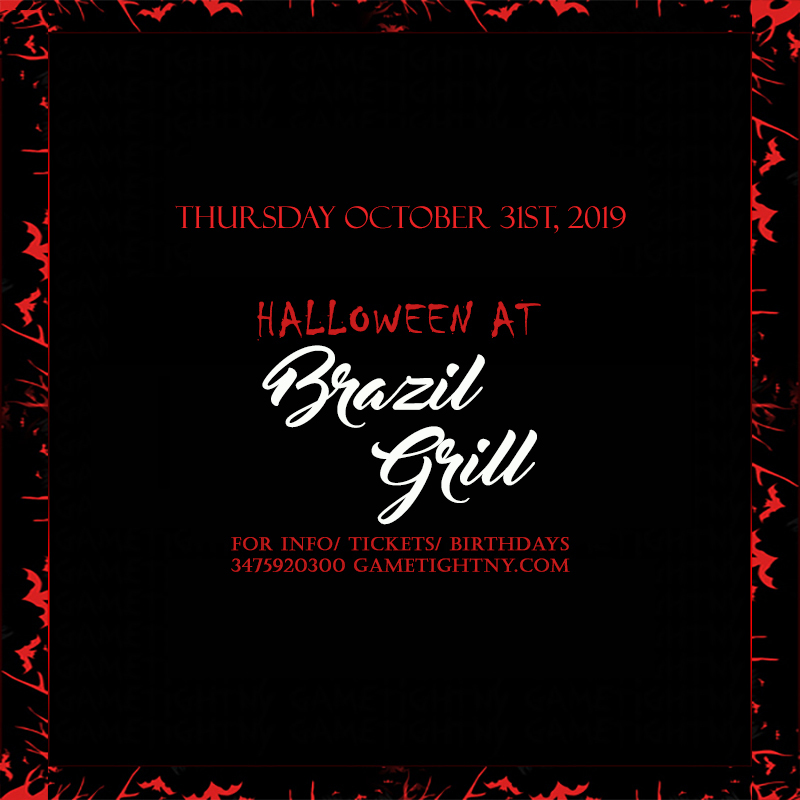 Brazil Grill Nyc Halloween Party 2019