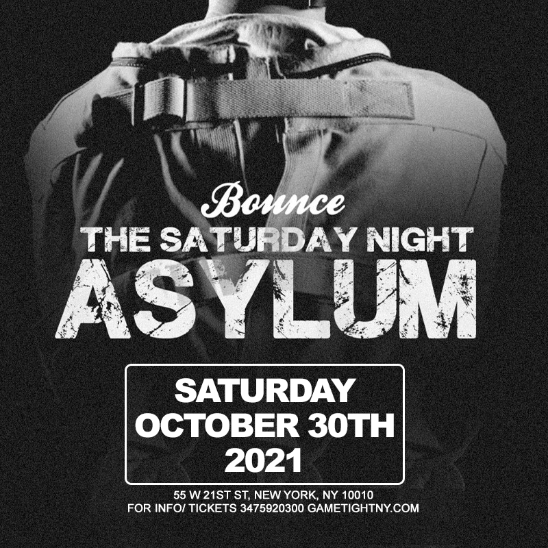 Bounce Nyc Halloween Saturday Night 2021