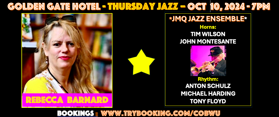 Rebecca Barnard & Tim Wilson Feat. With JMQ Jazz Ensemble