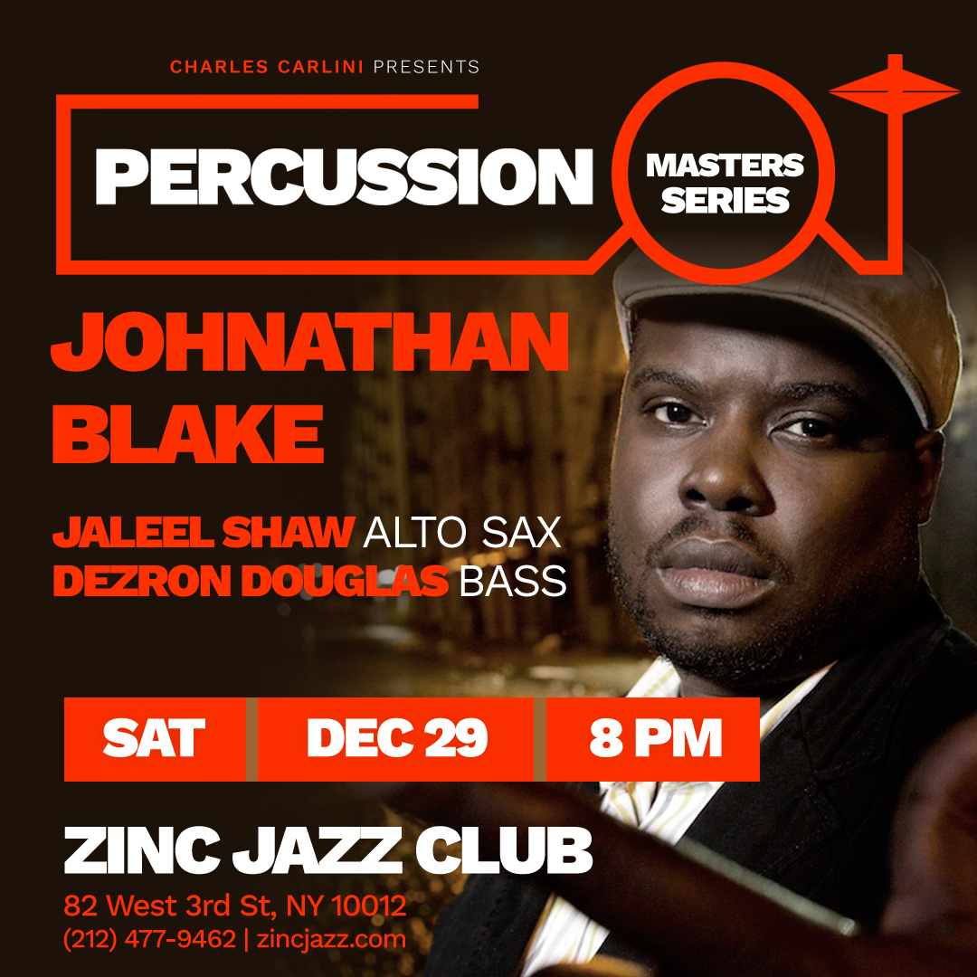 Percussion Masters Series: Johnathan Blake Trio