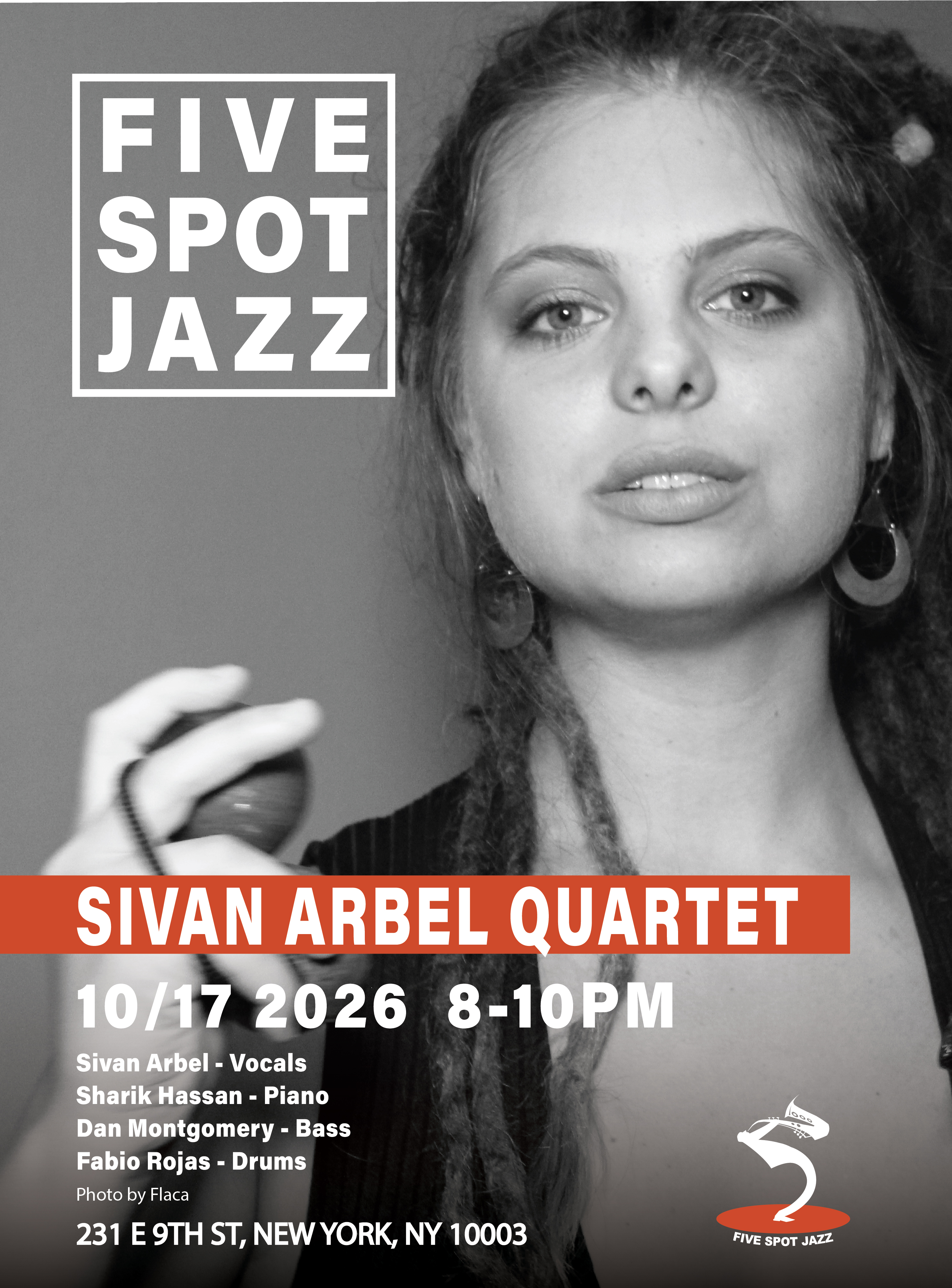 Sivan Arbel Quartet — jazz photo by FIVE SPOT JAZZ | All About Jazz