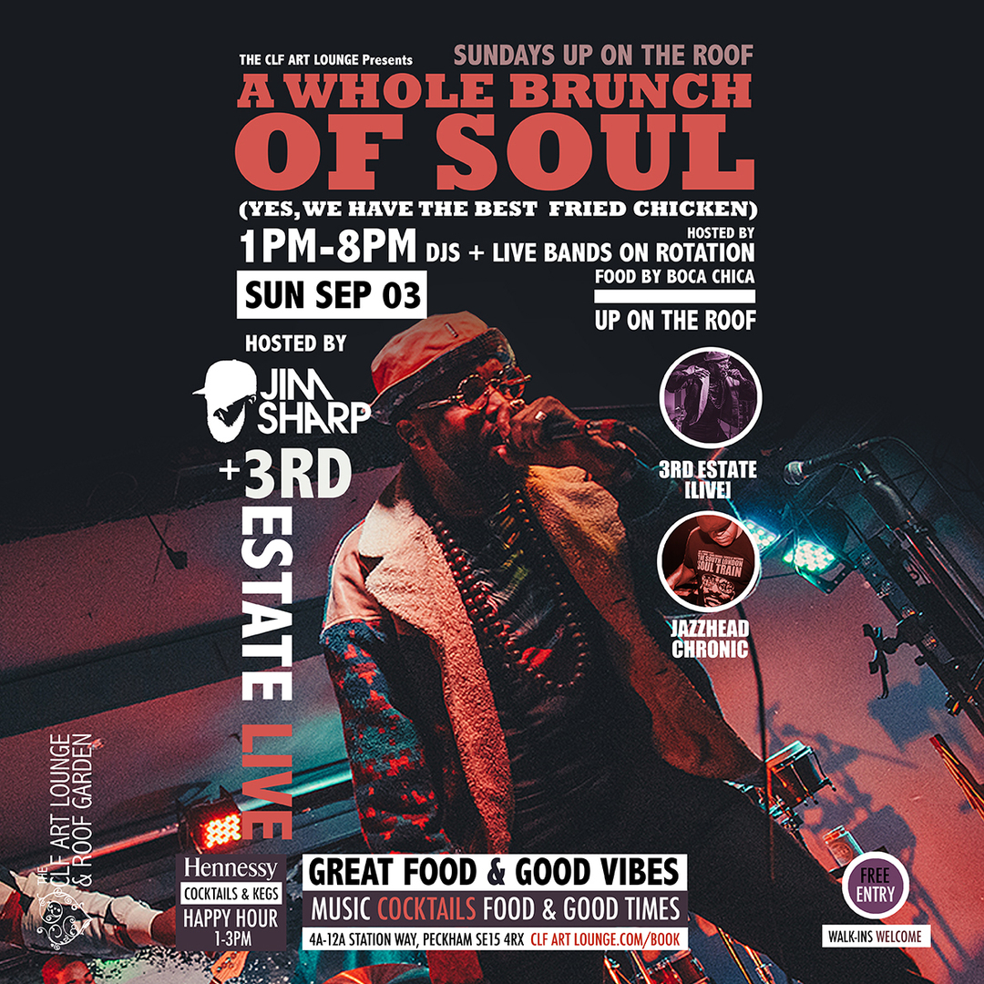 A Whole Brunch Of Soul With 3rd Estate (live) + Jim Sharp