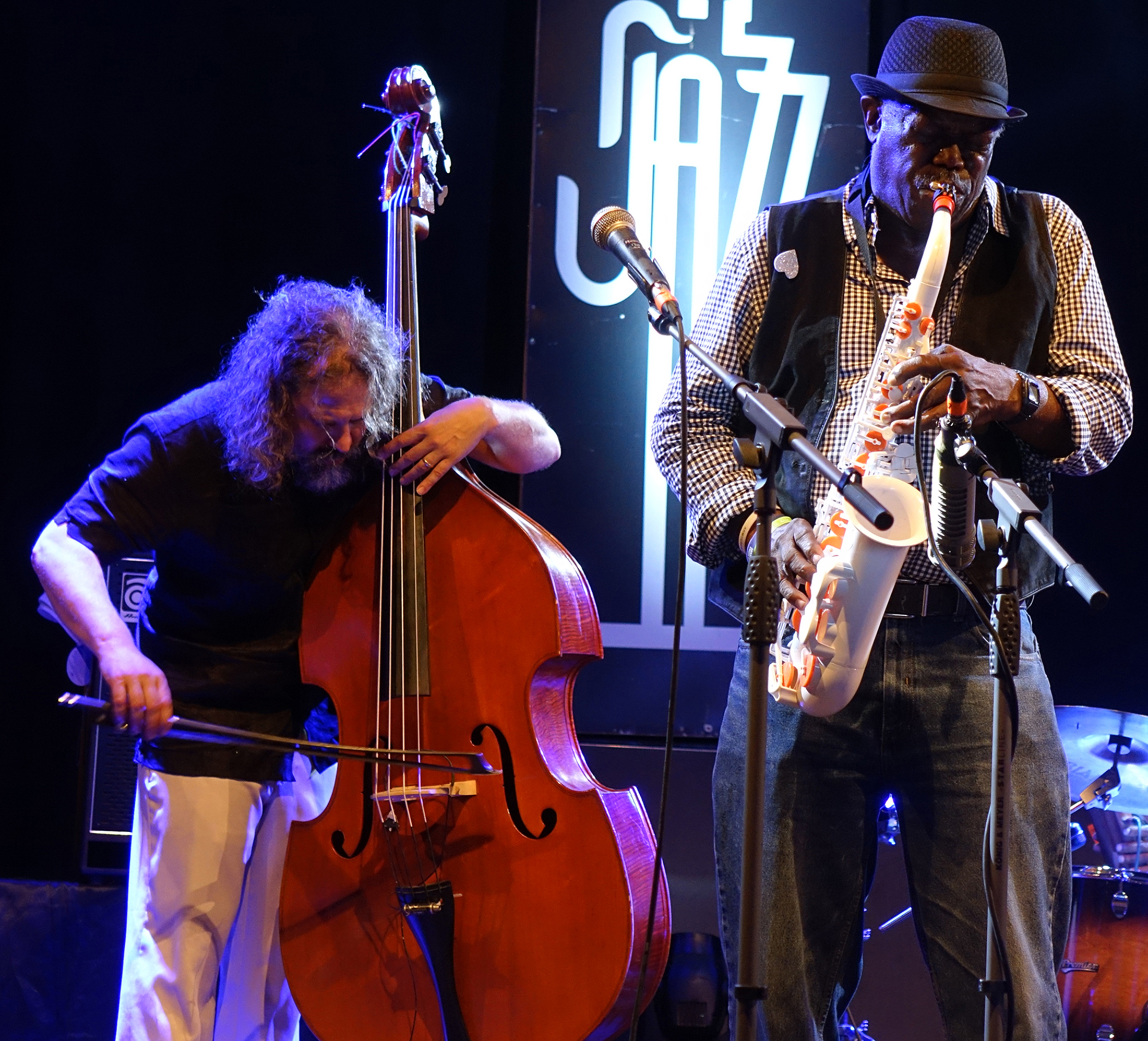 Joshua Abrams & Joe McPhee in Sant' Anna Arresi Sardinia 2018