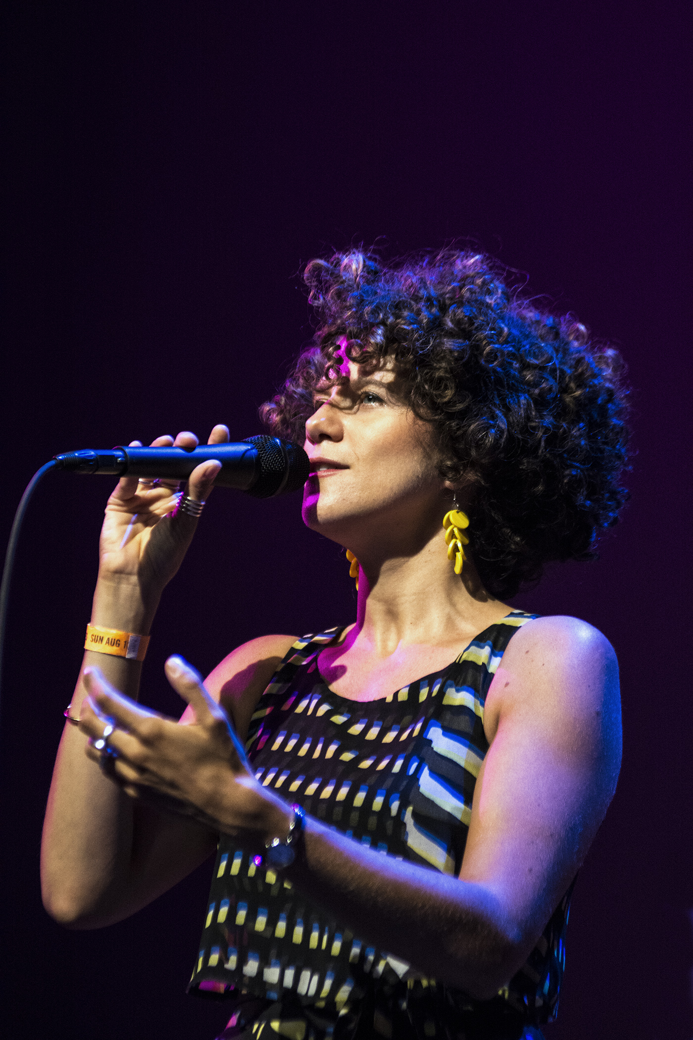 Cyrille Aimee at San Jose Jazz Summer Fest 2017