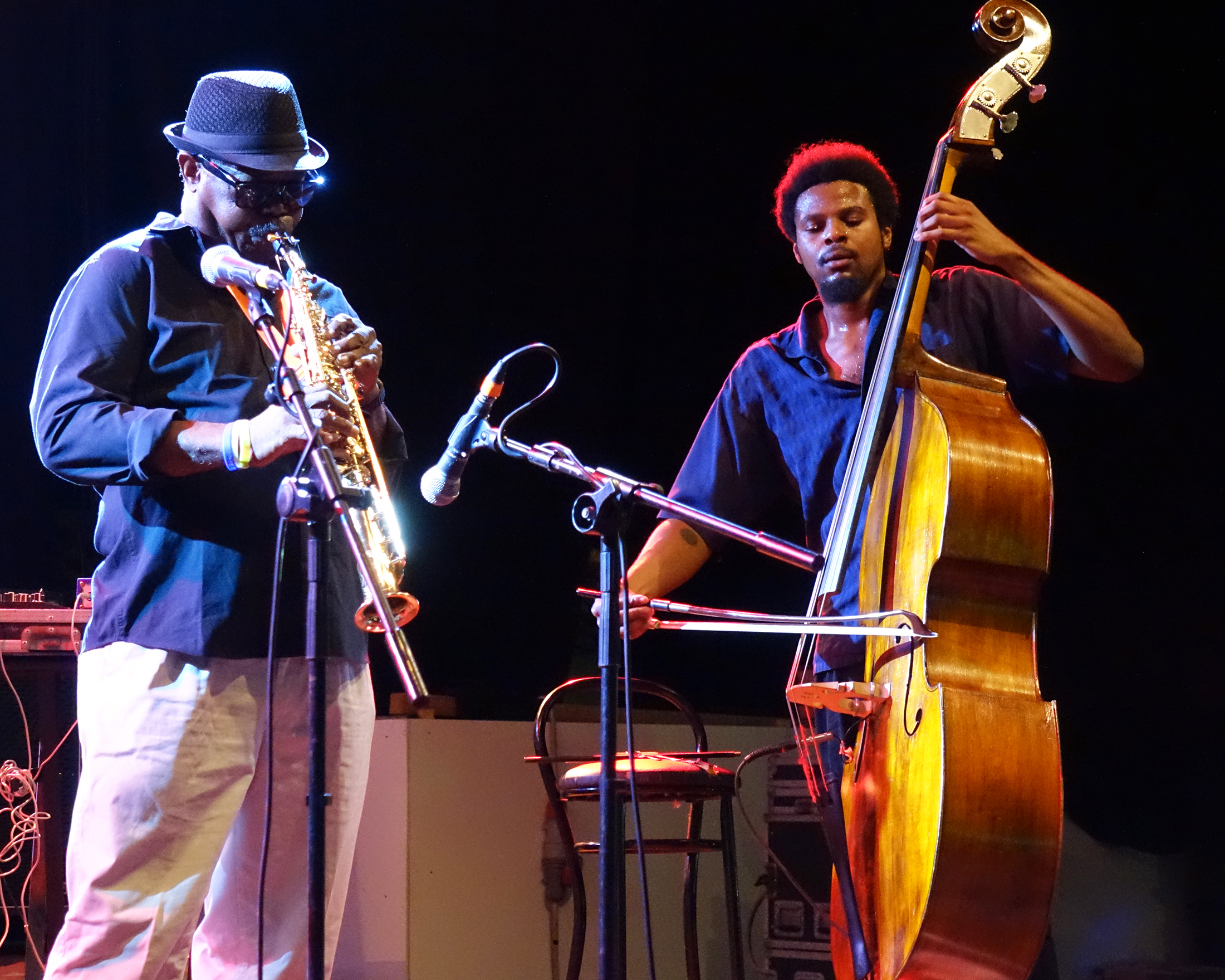 Joe McPhee & Luke Stewart in Sant' Anna Arresi Sardinia 2018