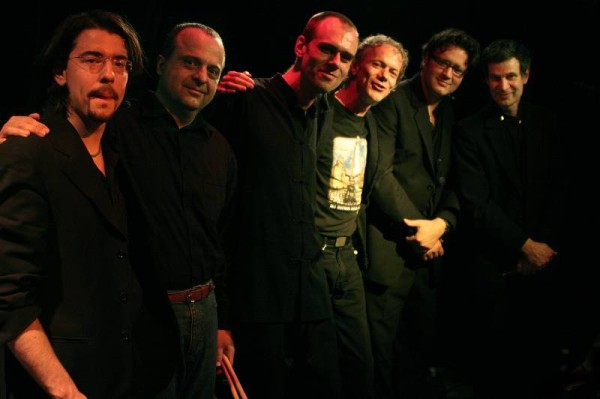 Matthieu Rossignely, Raul Esmerode, Claude Currat, Alain Ray, Stefano Saccon and Eduardo Kohan with "Libertango" at L'Ecurie, Ge