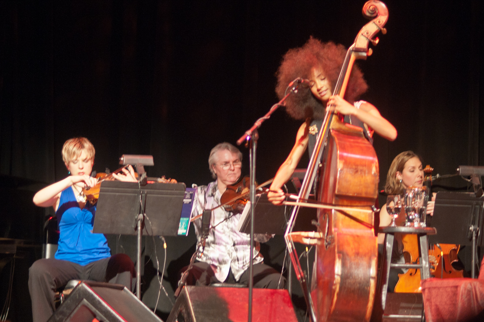 Esperanza Spalding, Sarah Caswell, Lois Martin and Joy Redhage