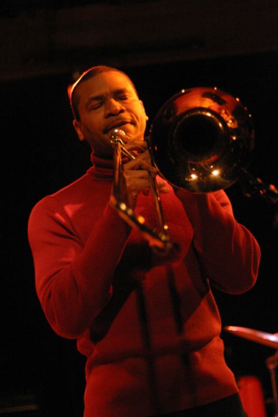 Robin Eubanks with "Robin Eubanks - Eb3" at Amr, Sud Des Alpes, Geneva, Switzerland, 2005