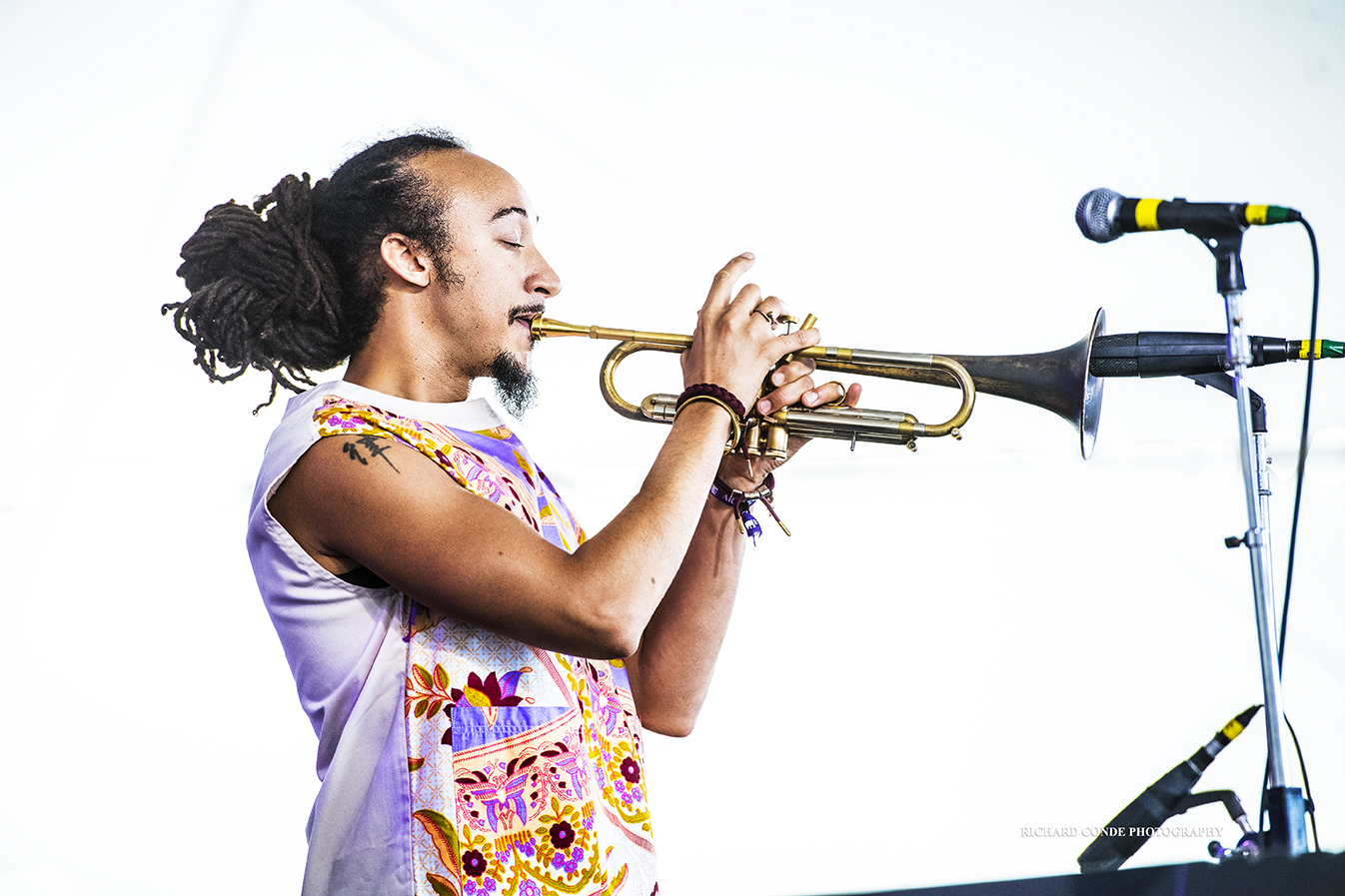 Theo Croker at the 2017 Newport Jazz Festival